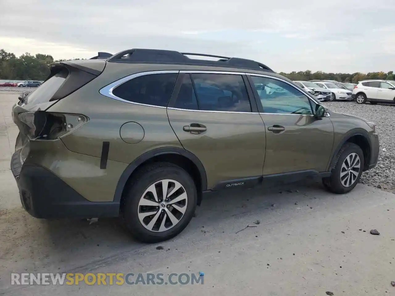 3 Photograph of a damaged car 4S4BTADC4M3215844 SUBARU OUTBACK 2021