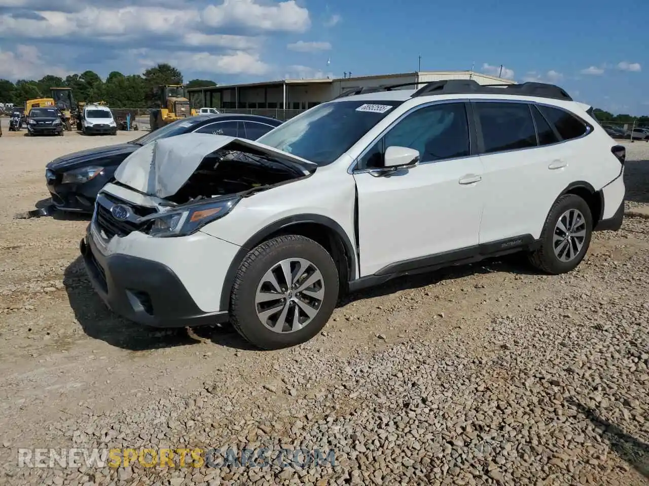 1 Photograph of a damaged car 4S4BTADC5M3174902 SUBARU OUTBACK 2021