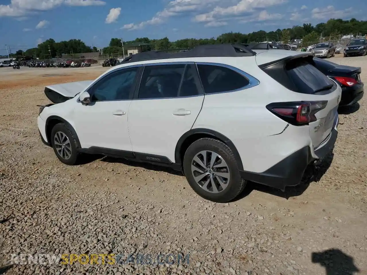 2 Photograph of a damaged car 4S4BTADC5M3174902 SUBARU OUTBACK 2021