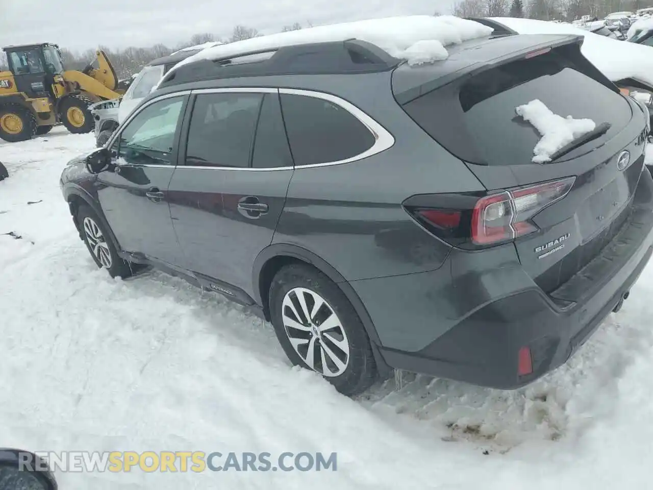 2 Photograph of a damaged car 4S4BTADC5M3182921 SUBARU OUTBACK 2021