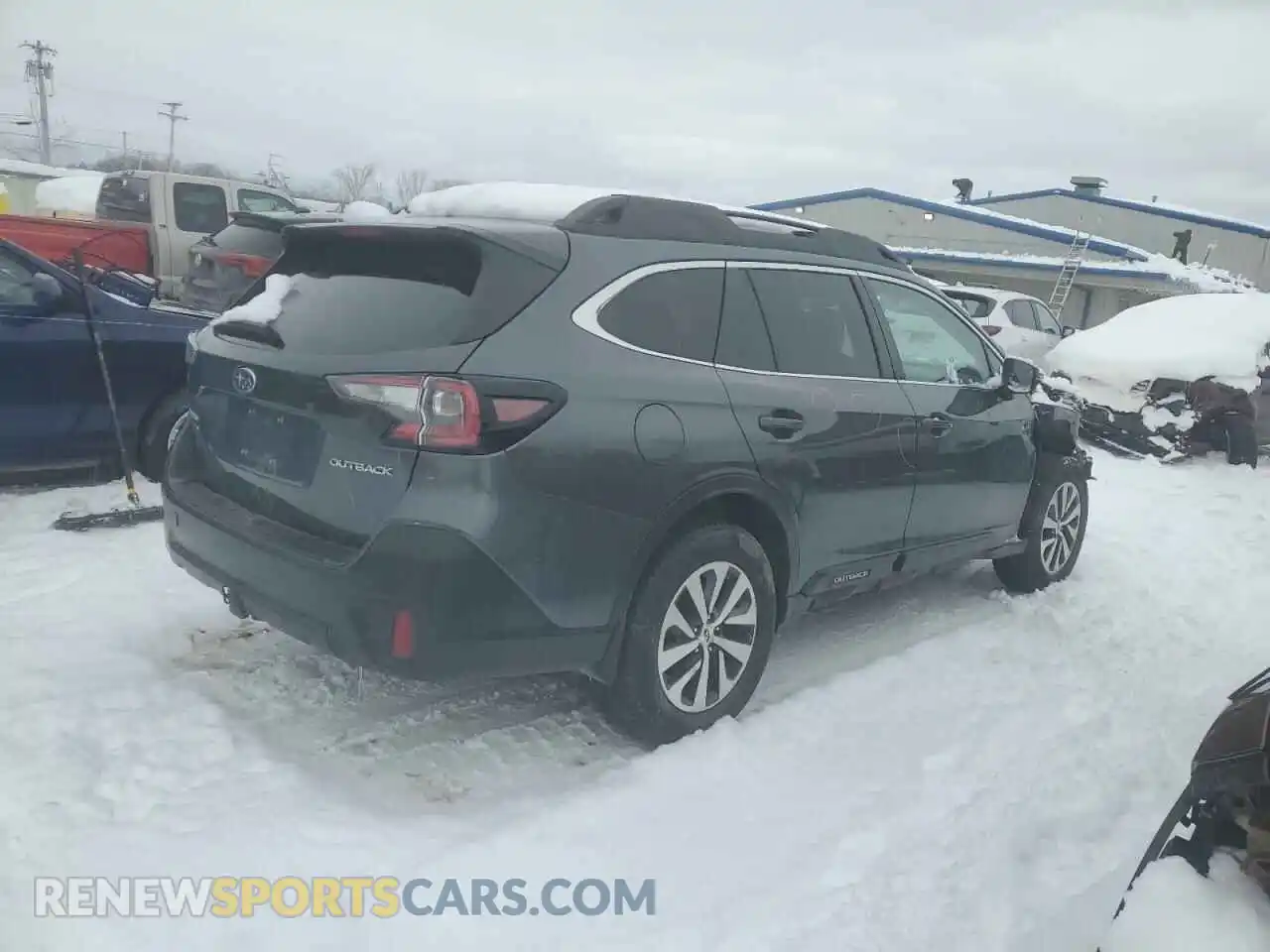 3 Photograph of a damaged car 4S4BTADC5M3182921 SUBARU OUTBACK 2021