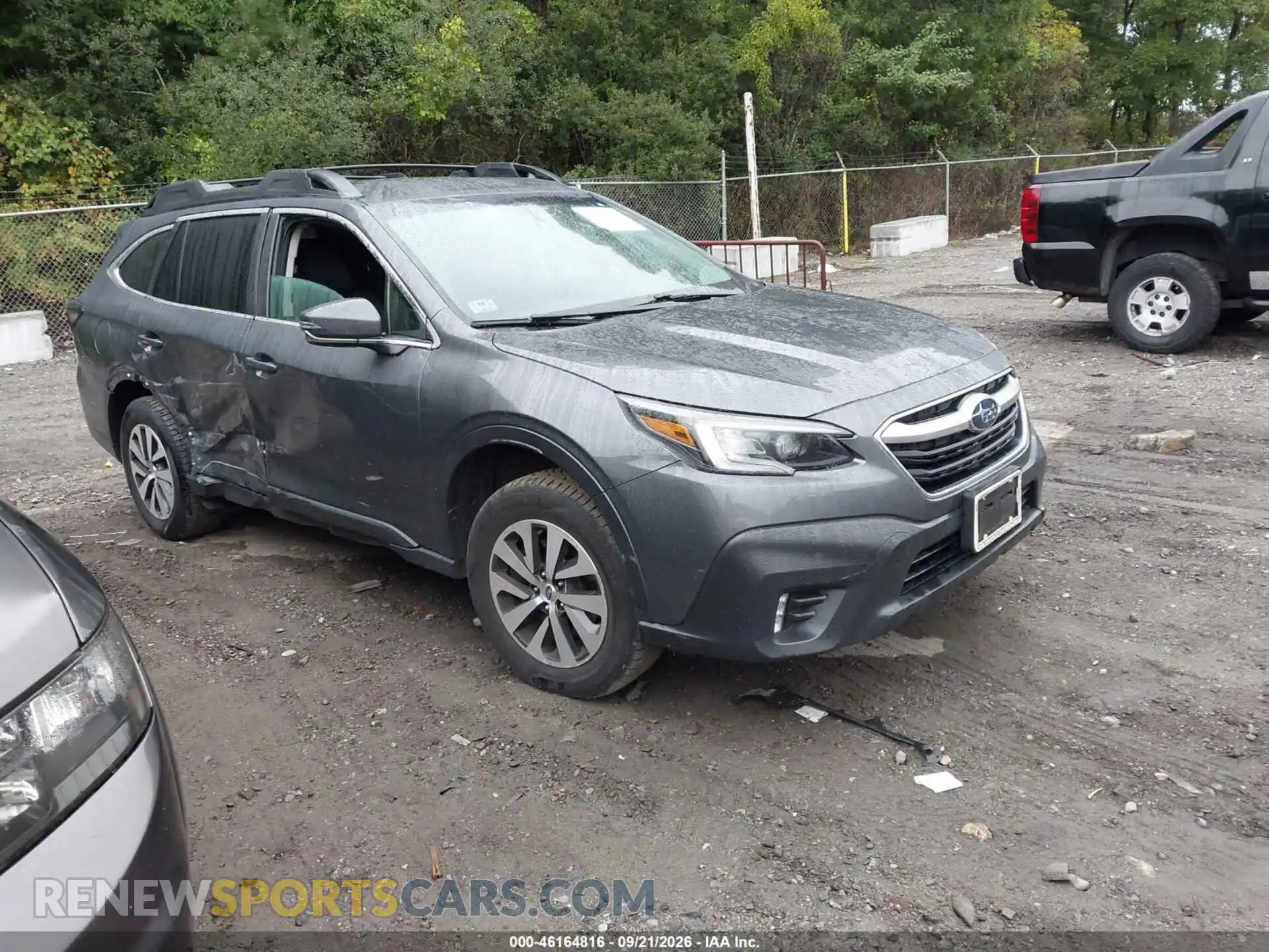 1 Photograph of a damaged car 4S4BTADC5M3225721 SUBARU OUTBACK 2021