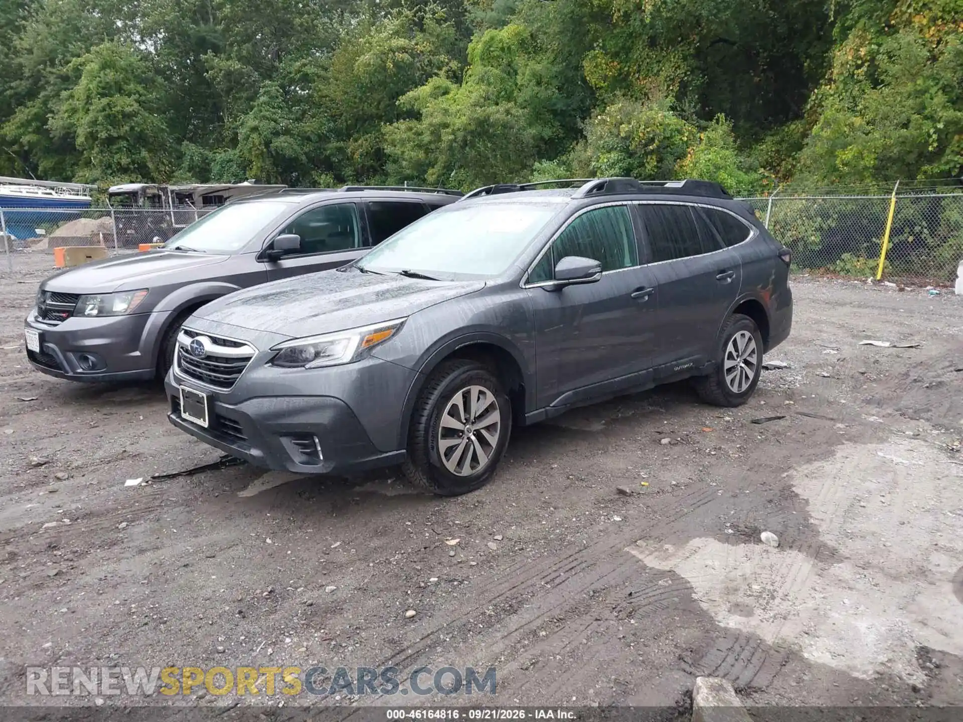 2 Photograph of a damaged car 4S4BTADC5M3225721 SUBARU OUTBACK 2021