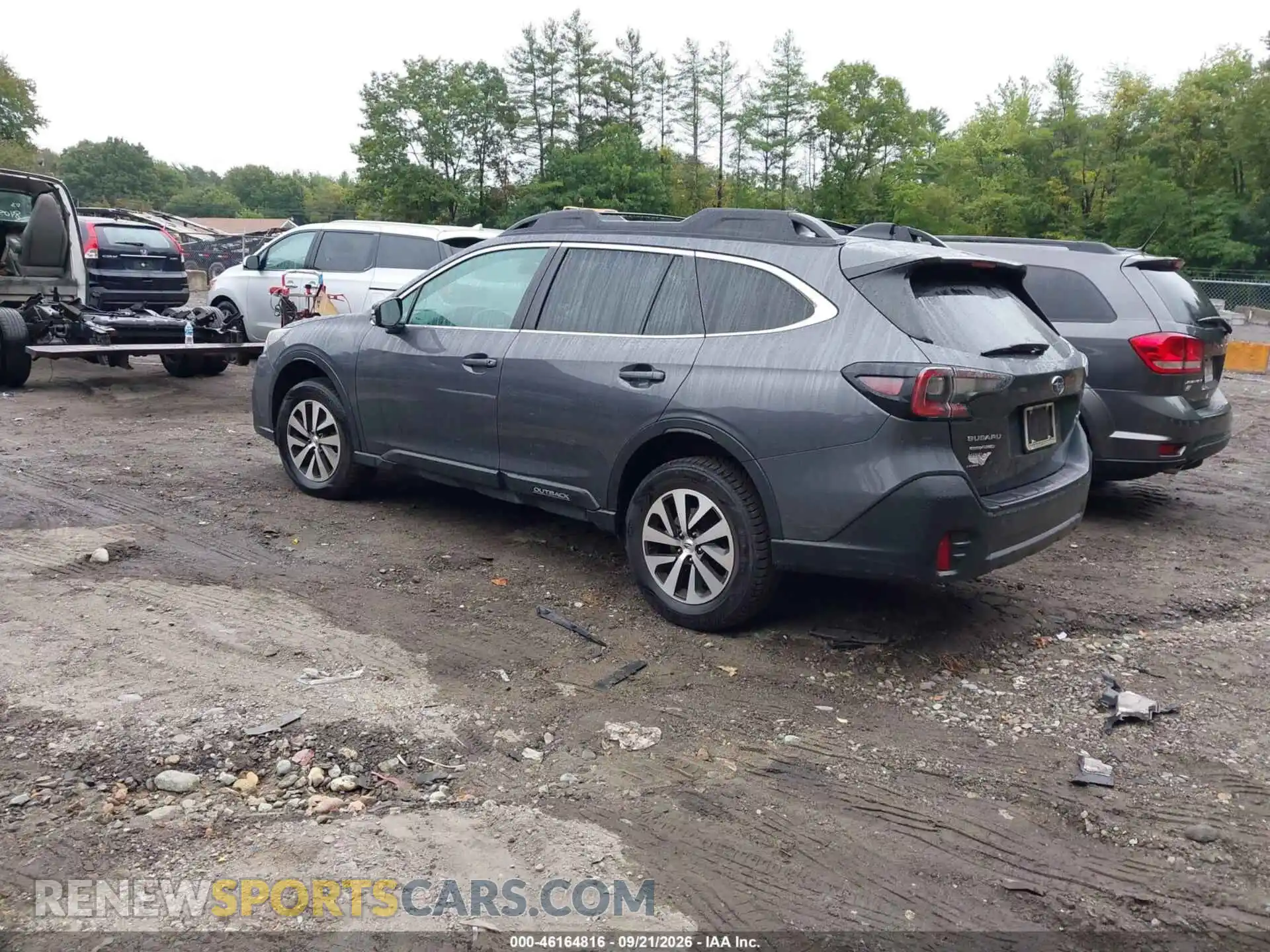 3 Photograph of a damaged car 4S4BTADC5M3225721 SUBARU OUTBACK 2021