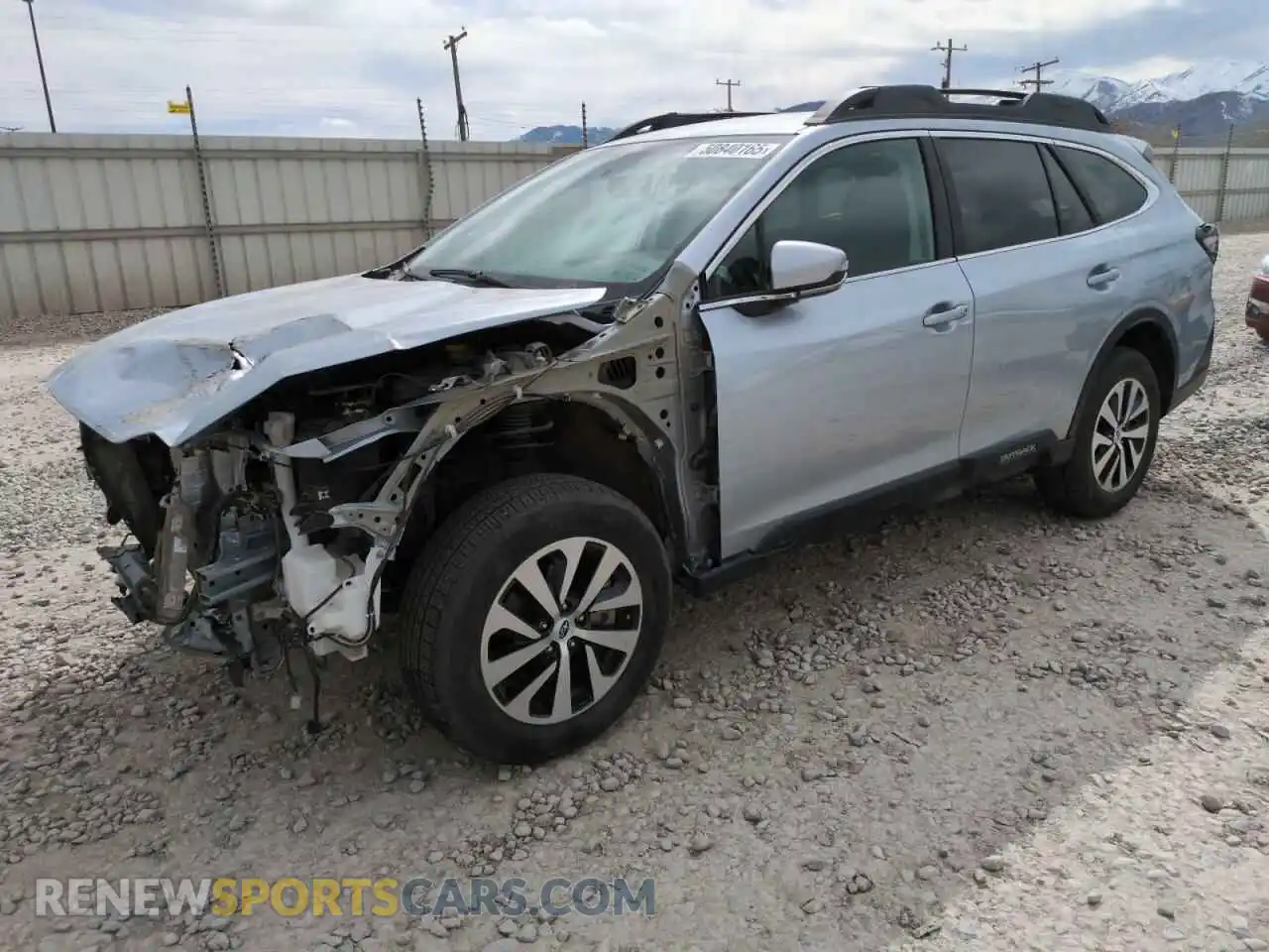 1 Photograph of a damaged car 4S4BTADC6M3149748 SUBARU OUTBACK 2021