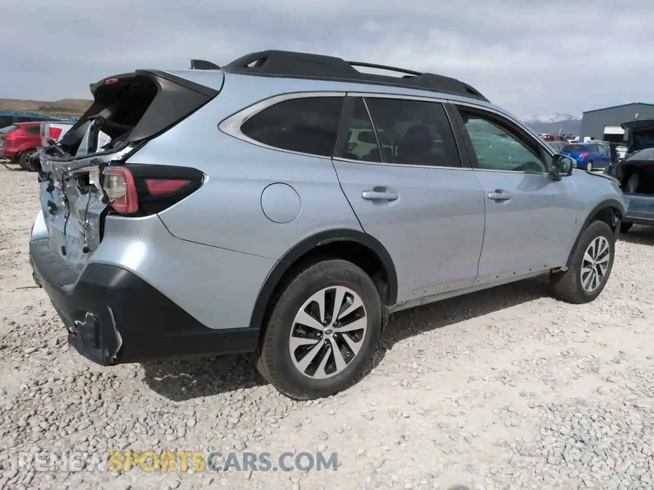 3 Photograph of a damaged car 4S4BTADC6M3149748 SUBARU OUTBACK 2021