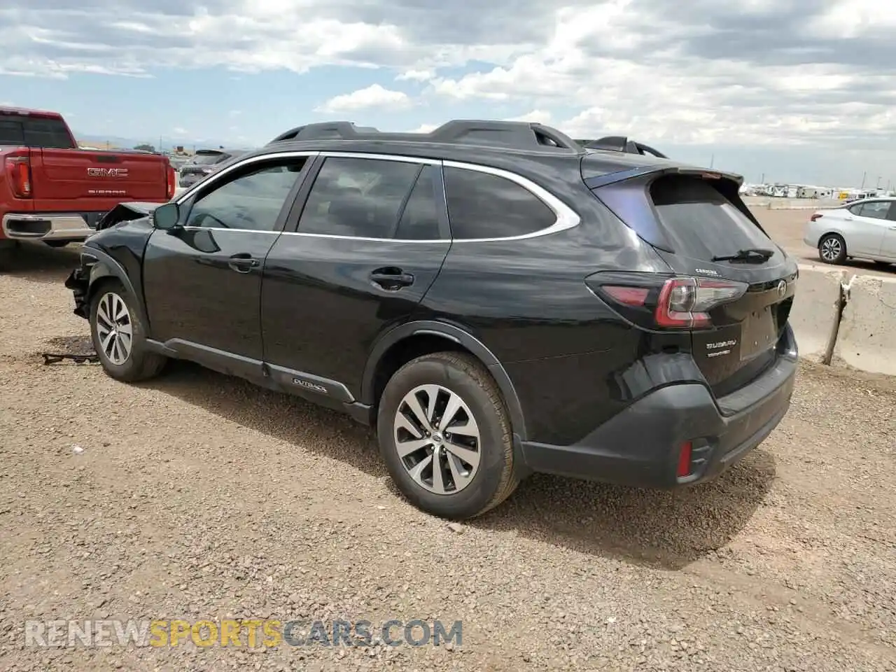 2 Photograph of a damaged car 4S4BTADC6M3210290 SUBARU OUTBACK 2021