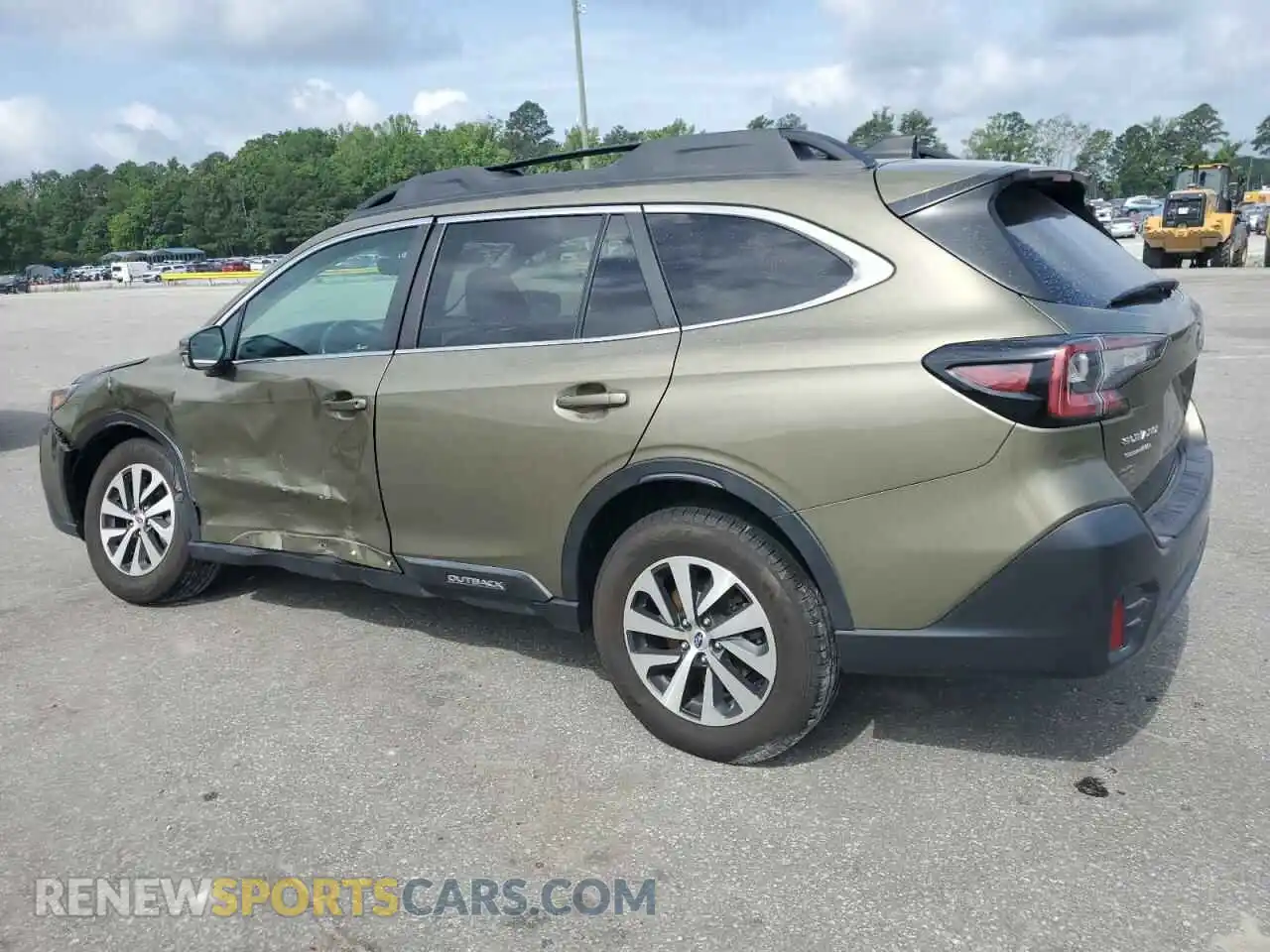 2 Photograph of a damaged car 4S4BTADC7M3184847 SUBARU OUTBACK 2021