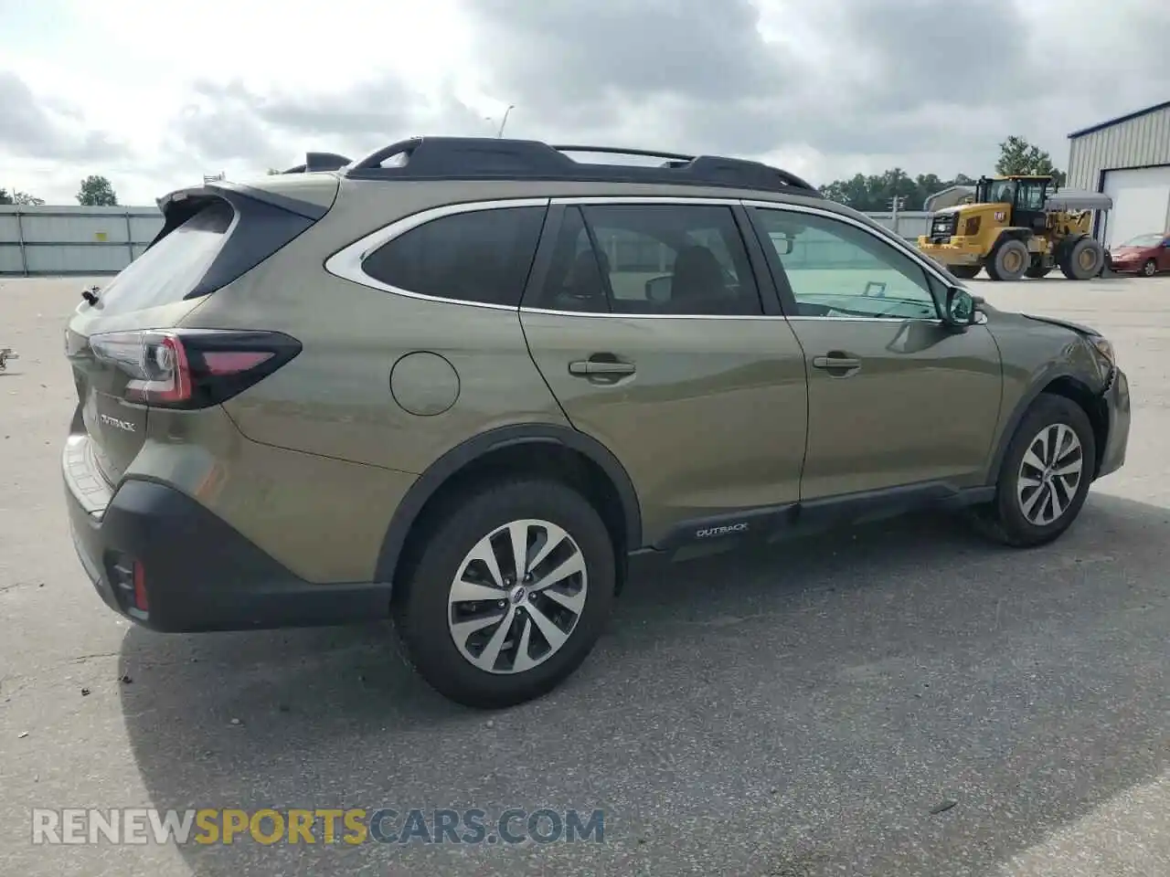 3 Photograph of a damaged car 4S4BTADC7M3184847 SUBARU OUTBACK 2021