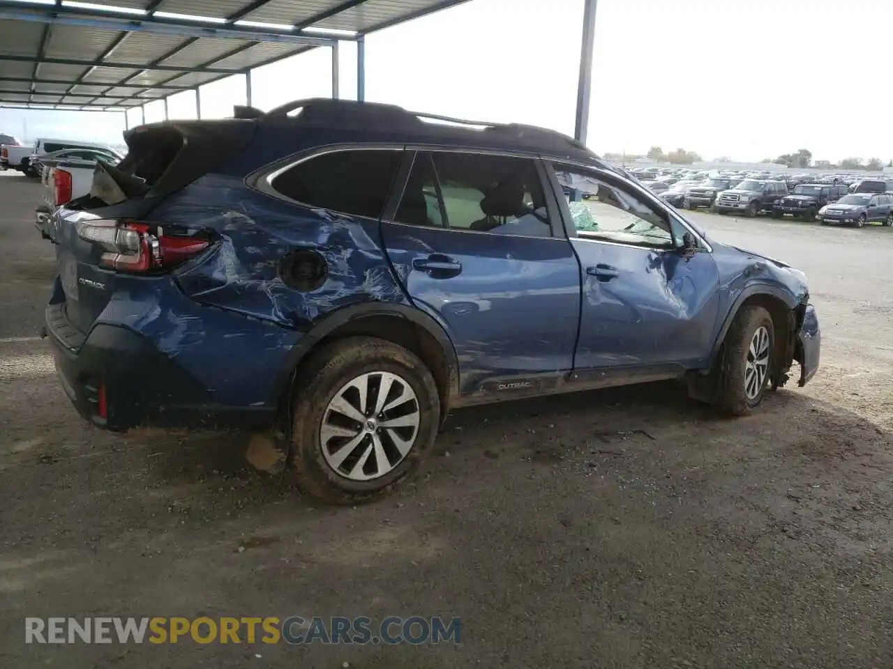 3 Photograph of a damaged car 4S4BTADC7M3203185 SUBARU OUTBACK 2021