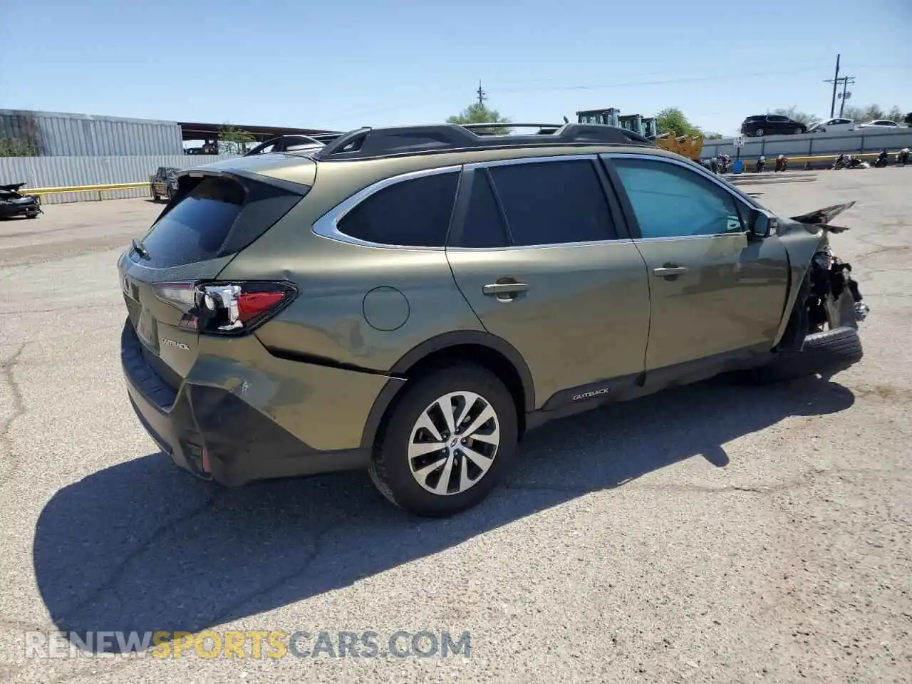 3 Photograph of a damaged car 4S4BTADC8M3113916 SUBARU OUTBACK 2021