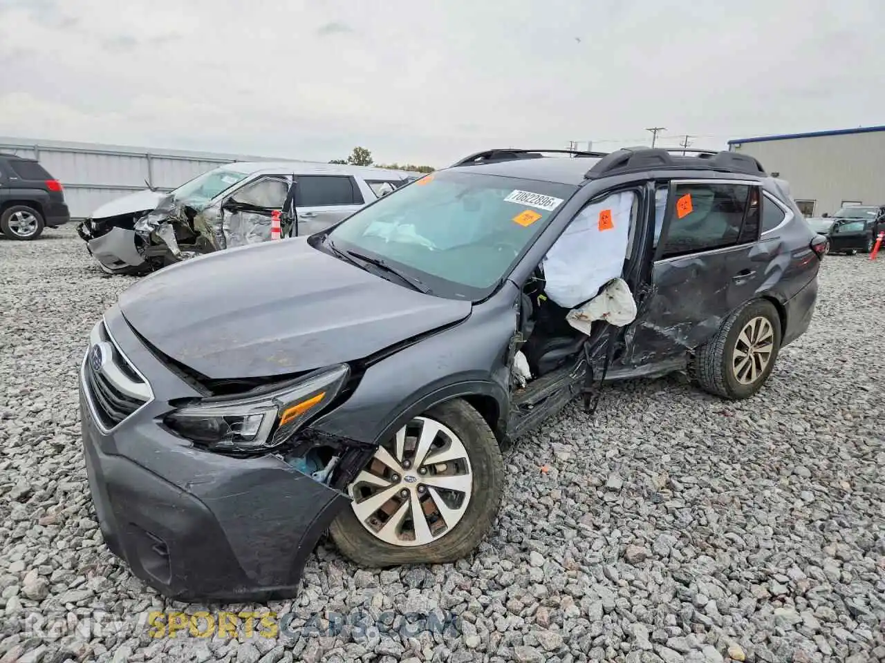 1 fotografías del automóvil dañado 4S4BTADC8M3204054 SUBARU OUTBACK 2021
