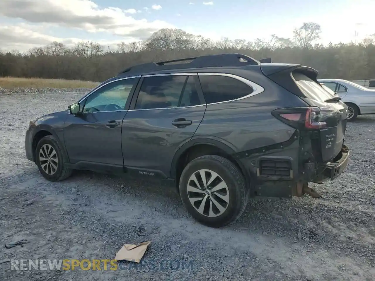 2 Photograph of a damaged car 4S4BTADC9M3197129 SUBARU OUTBACK 2021