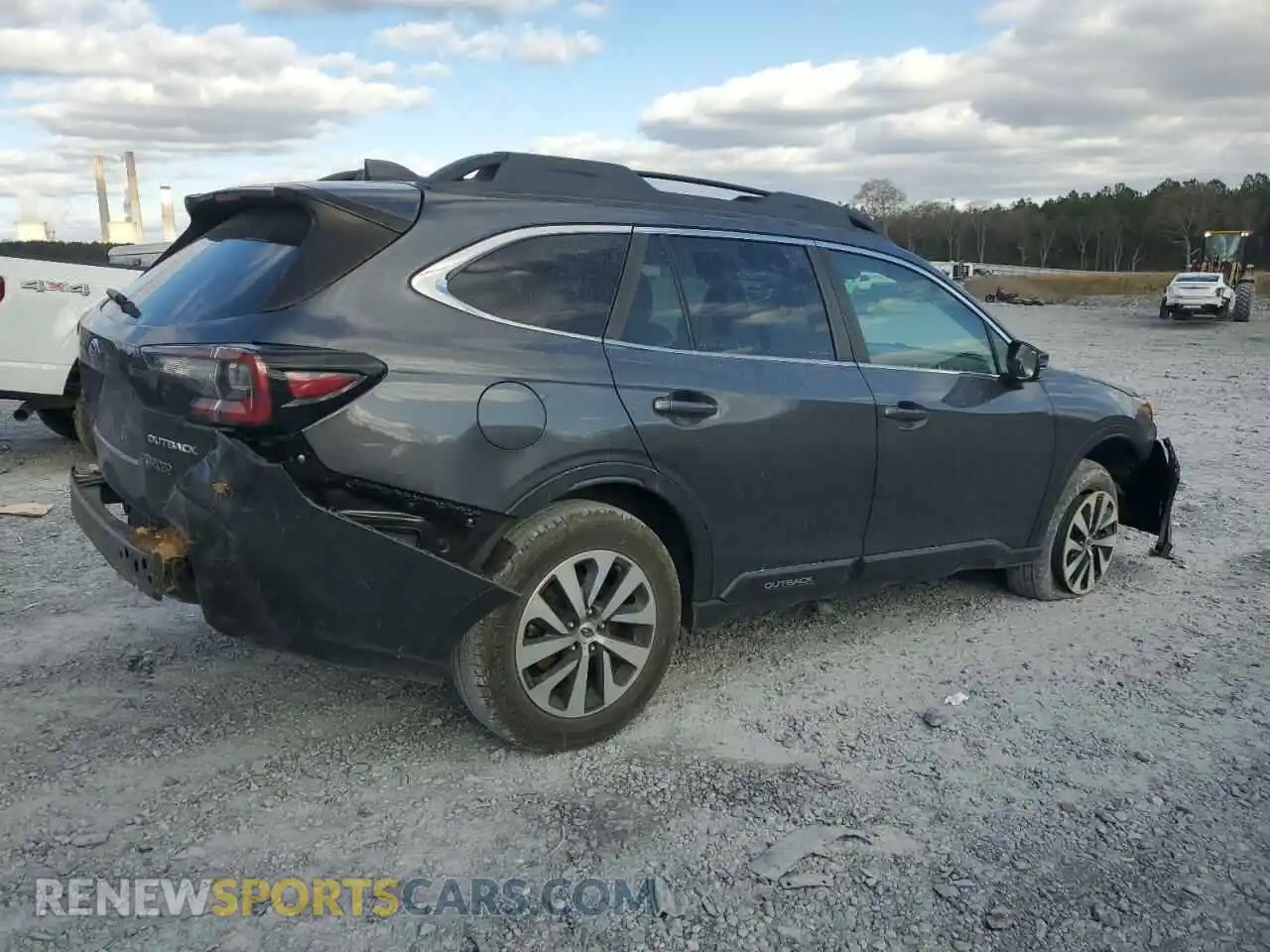 3 Photograph of a damaged car 4S4BTADC9M3197129 SUBARU OUTBACK 2021