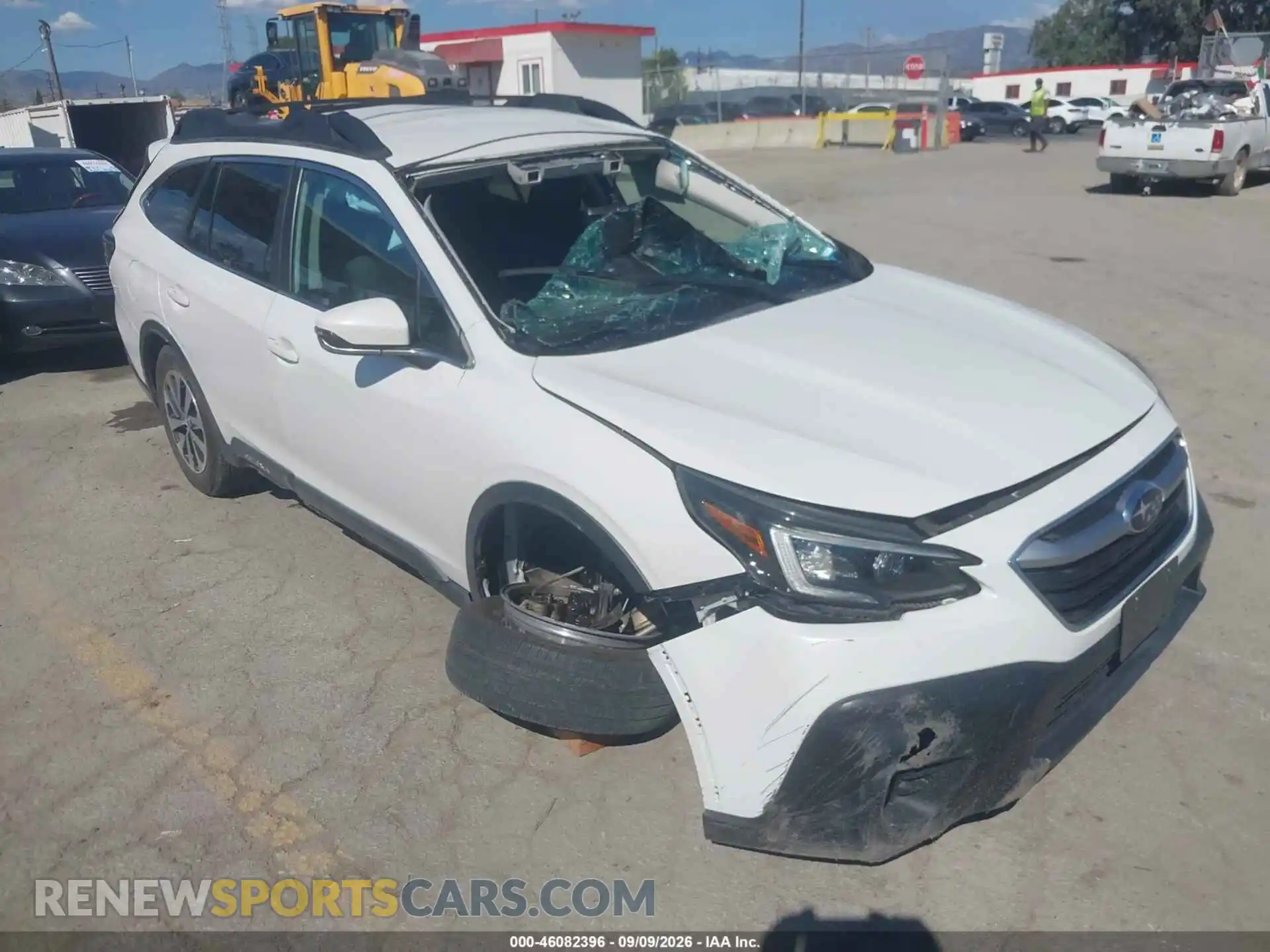 1 Photograph of a damaged car 4S4BTADCXM3130829 SUBARU OUTBACK 2021