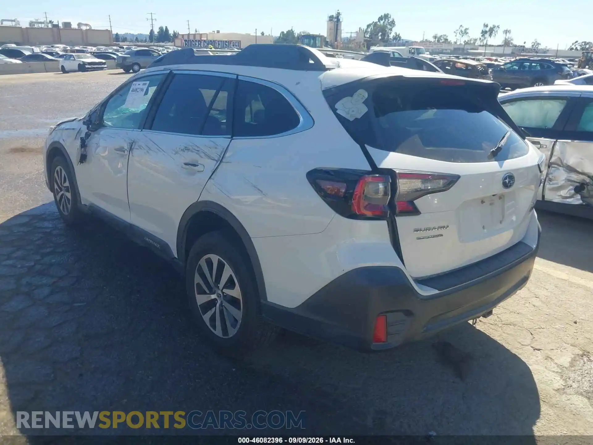 3 Photograph of a damaged car 4S4BTADCXM3130829 SUBARU OUTBACK 2021