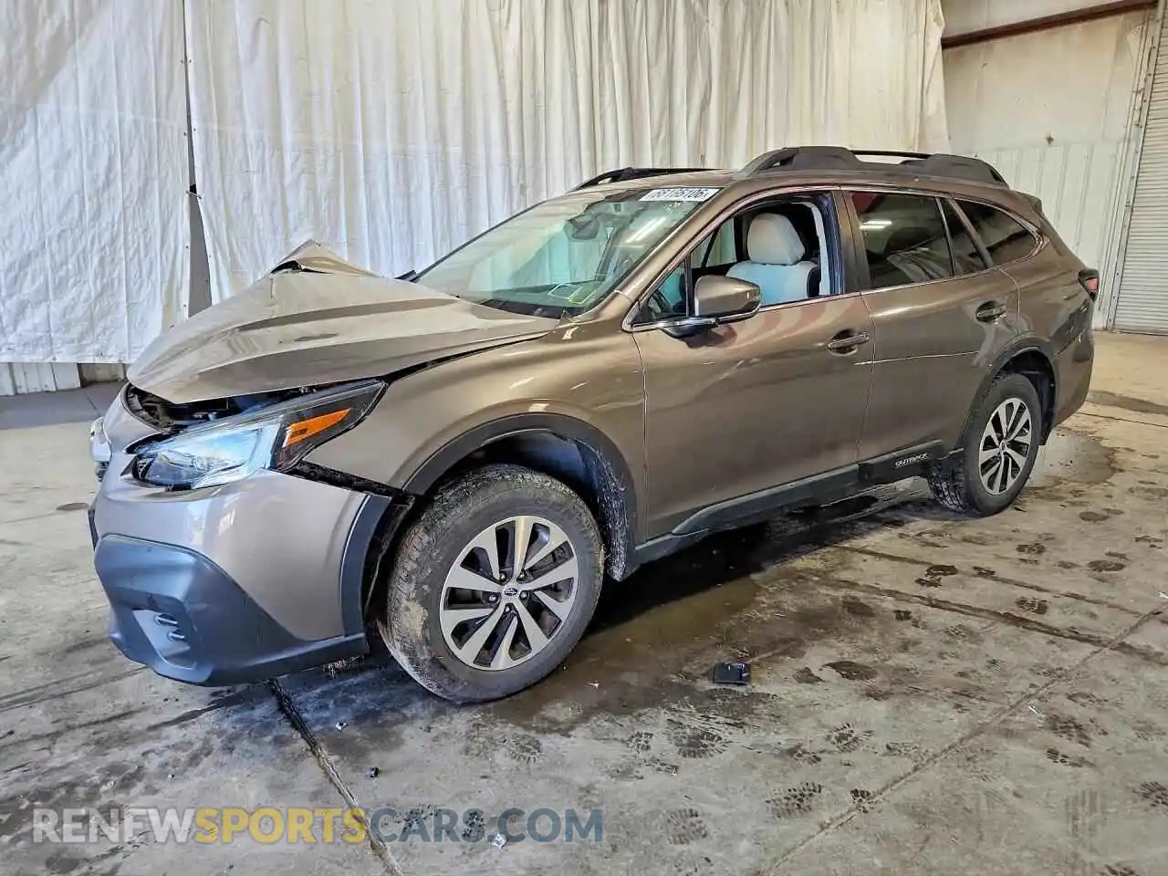 1 fotografías del automóvil dañado 4S4BTAFC0M3153128 SUBARU OUTBACK 2021