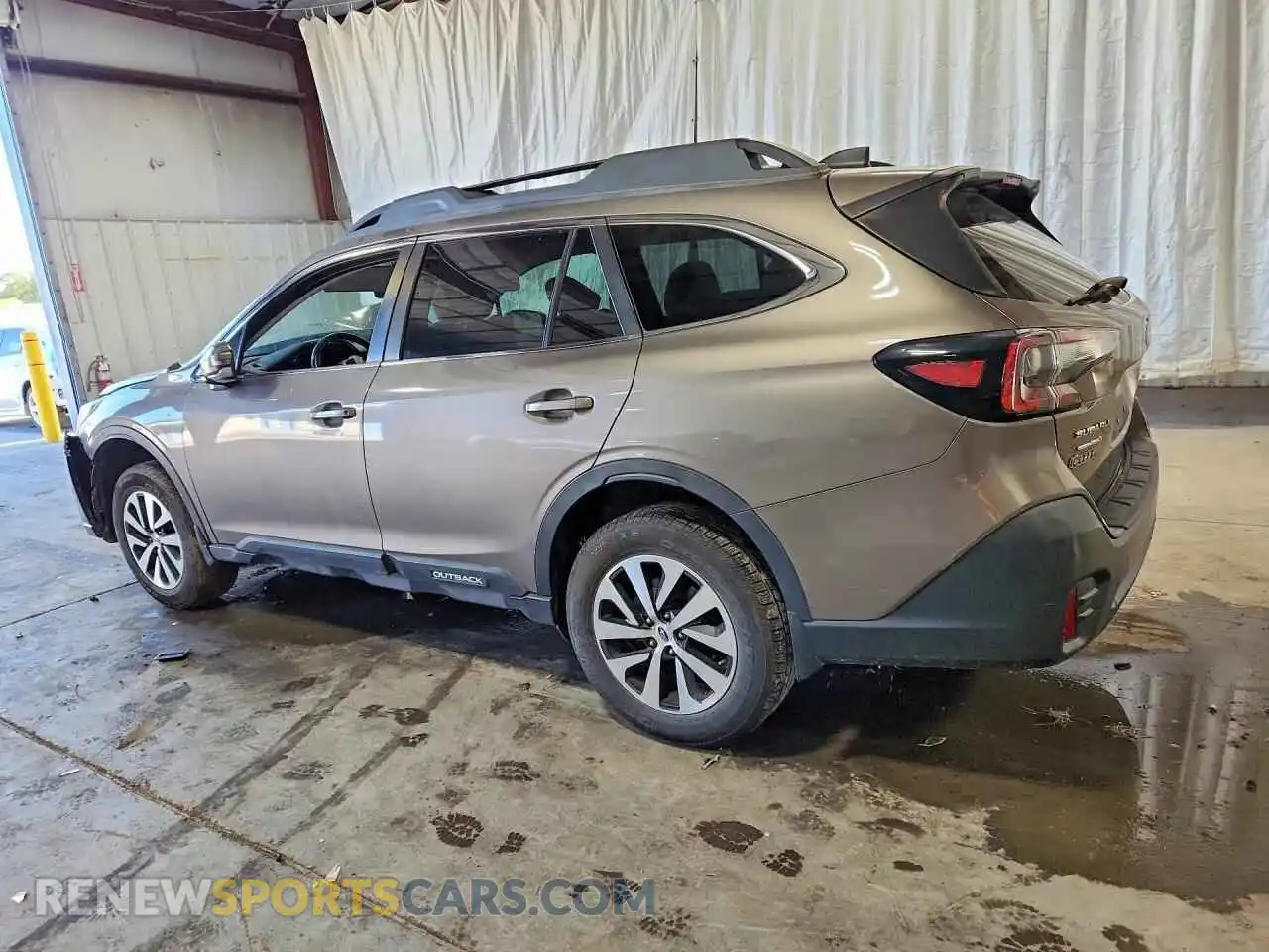 2 fotografías del automóvil dañado 4S4BTAFC0M3153128 SUBARU OUTBACK 2021