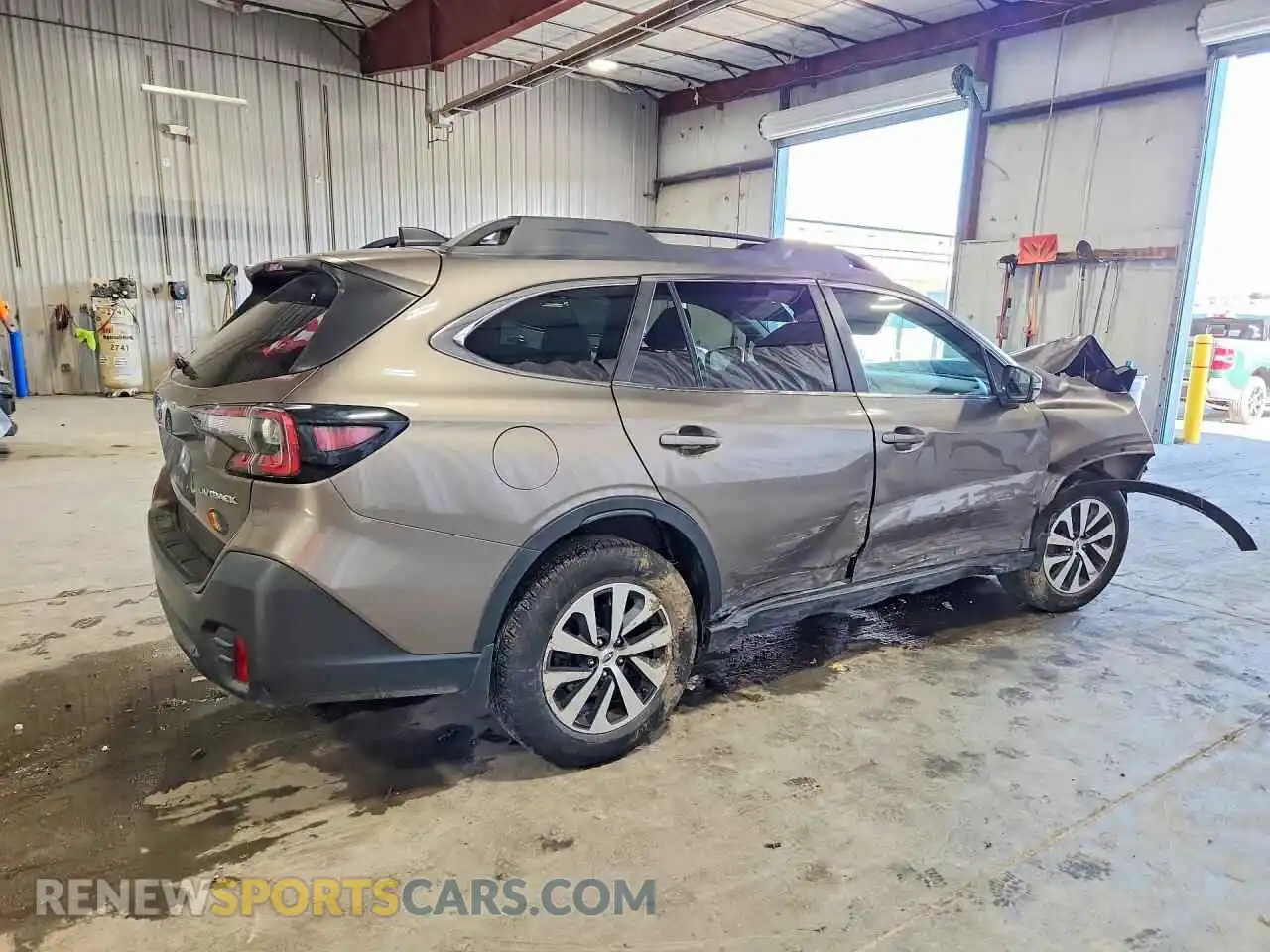 3 fotografías del automóvil dañado 4S4BTAFC0M3153128 SUBARU OUTBACK 2021