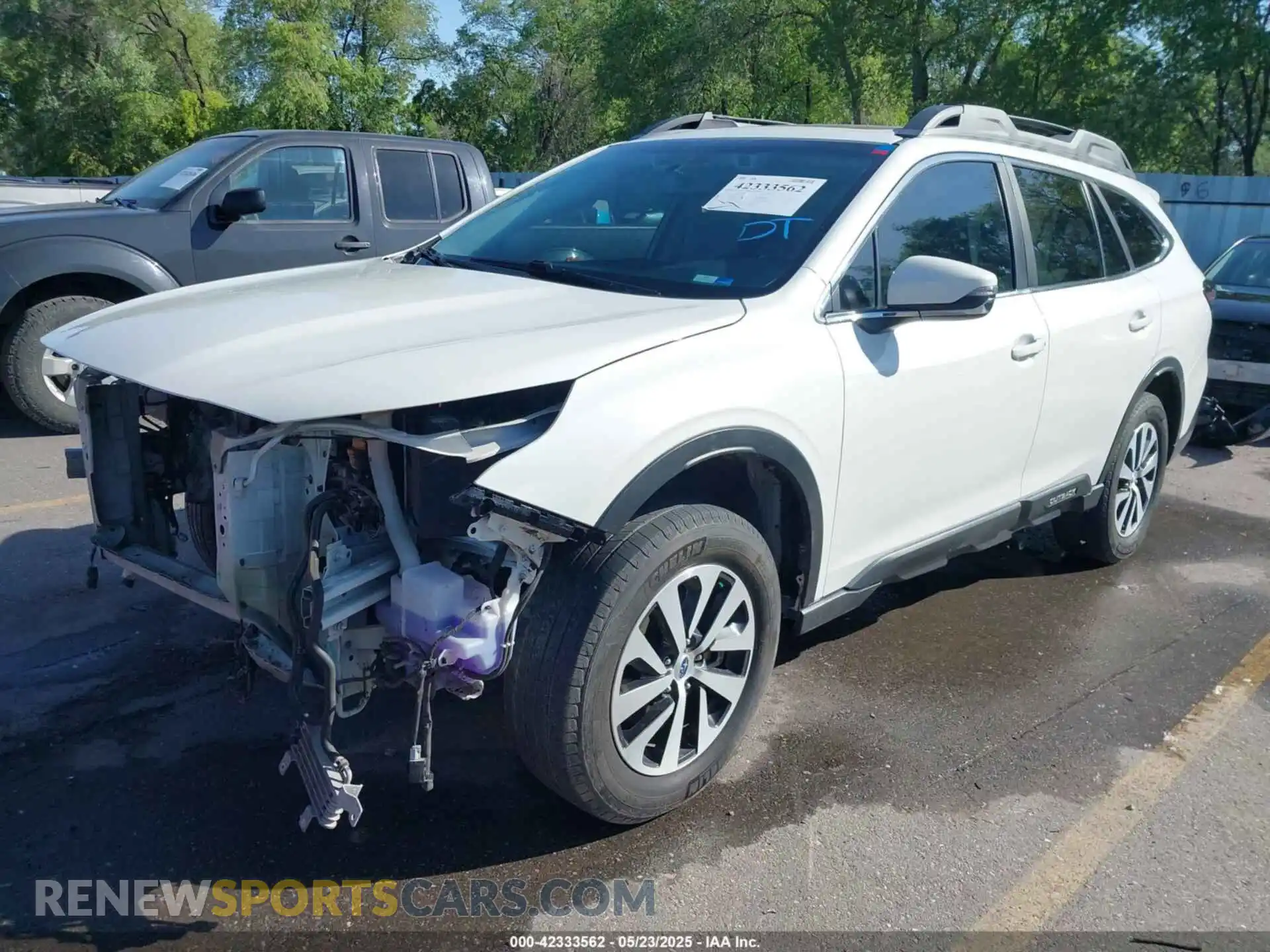 2 Photograph of a damaged car 4S4BTAFC0M3165506 SUBARU OUTBACK 2021