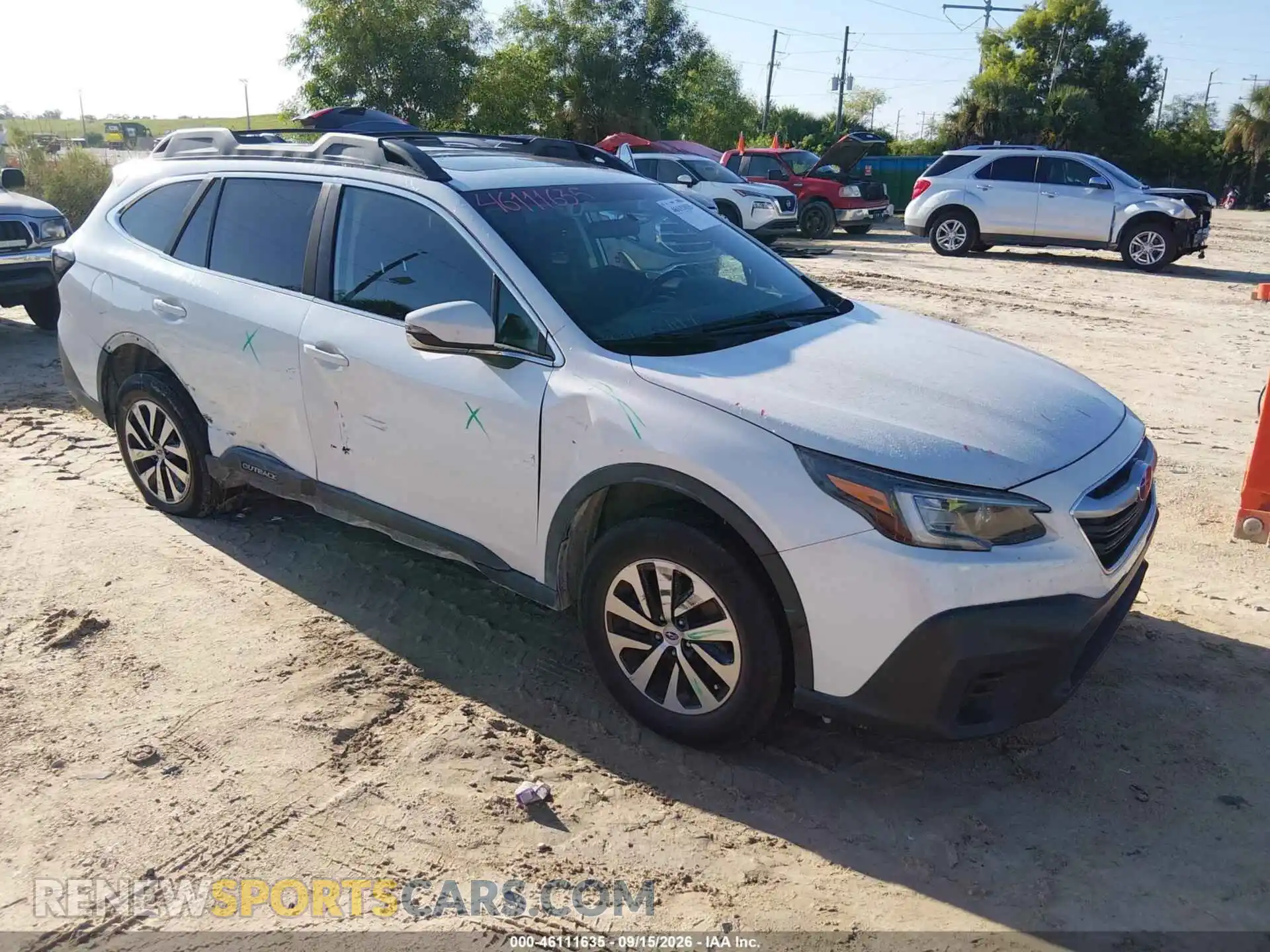 1 fotografías del automóvil dañado 4S4BTAFC0M3210802 SUBARU OUTBACK 2021