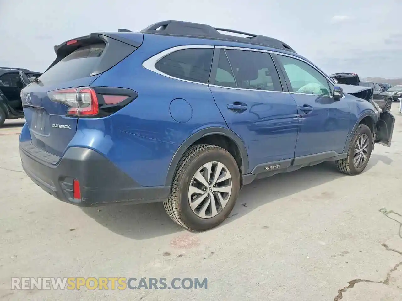 3 Photograph of a damaged car 4S4BTAFC1M3120588 SUBARU OUTBACK 2021