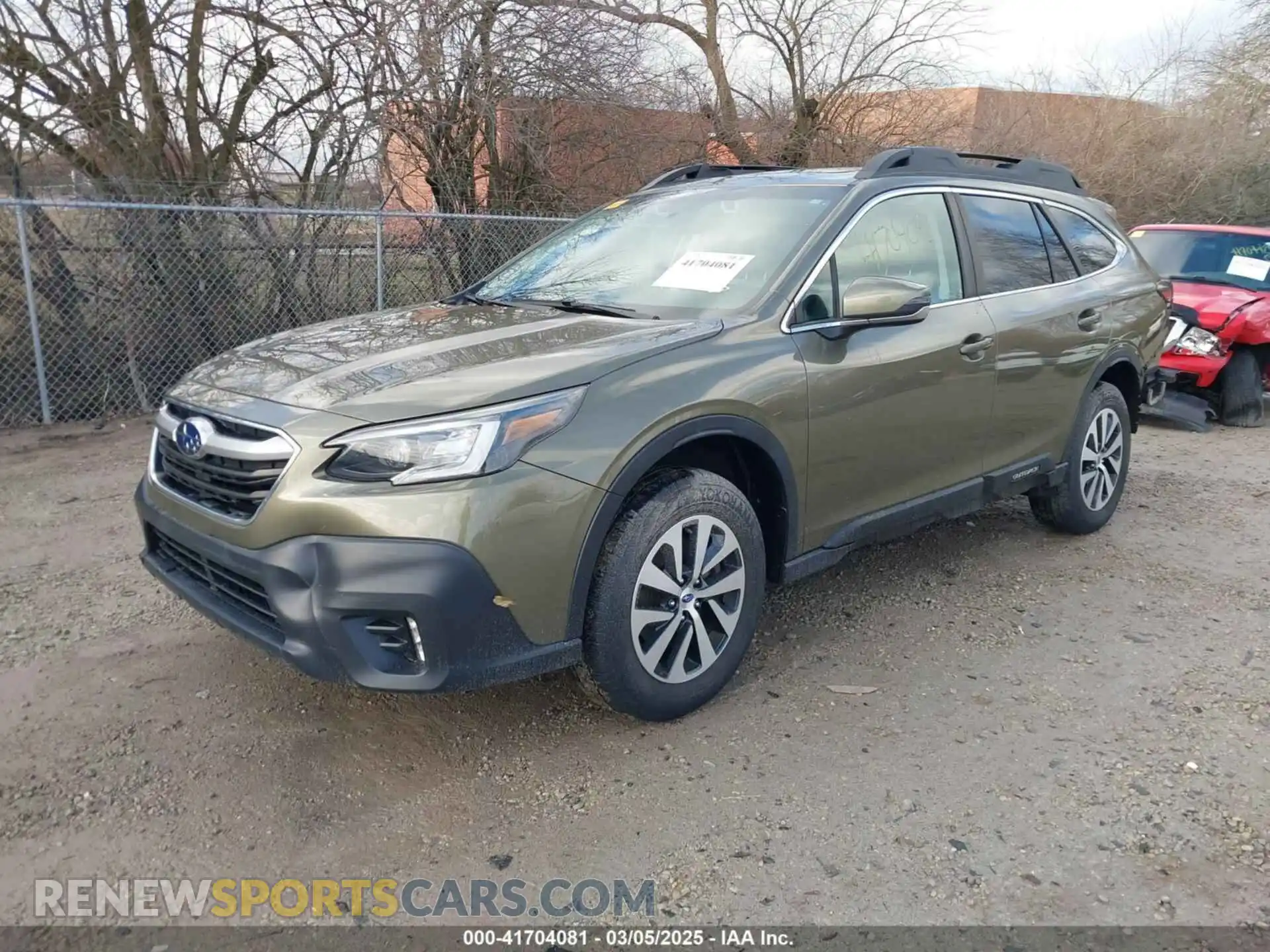 2 Photograph of a damaged car 4S4BTAFC2M3150652 SUBARU OUTBACK 2021