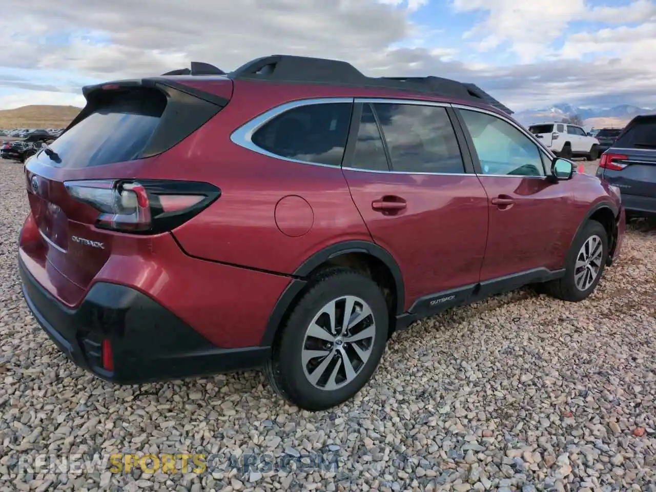 3 Photograph of a damaged car 4S4BTAFC2M3162364 SUBARU OUTBACK 2021