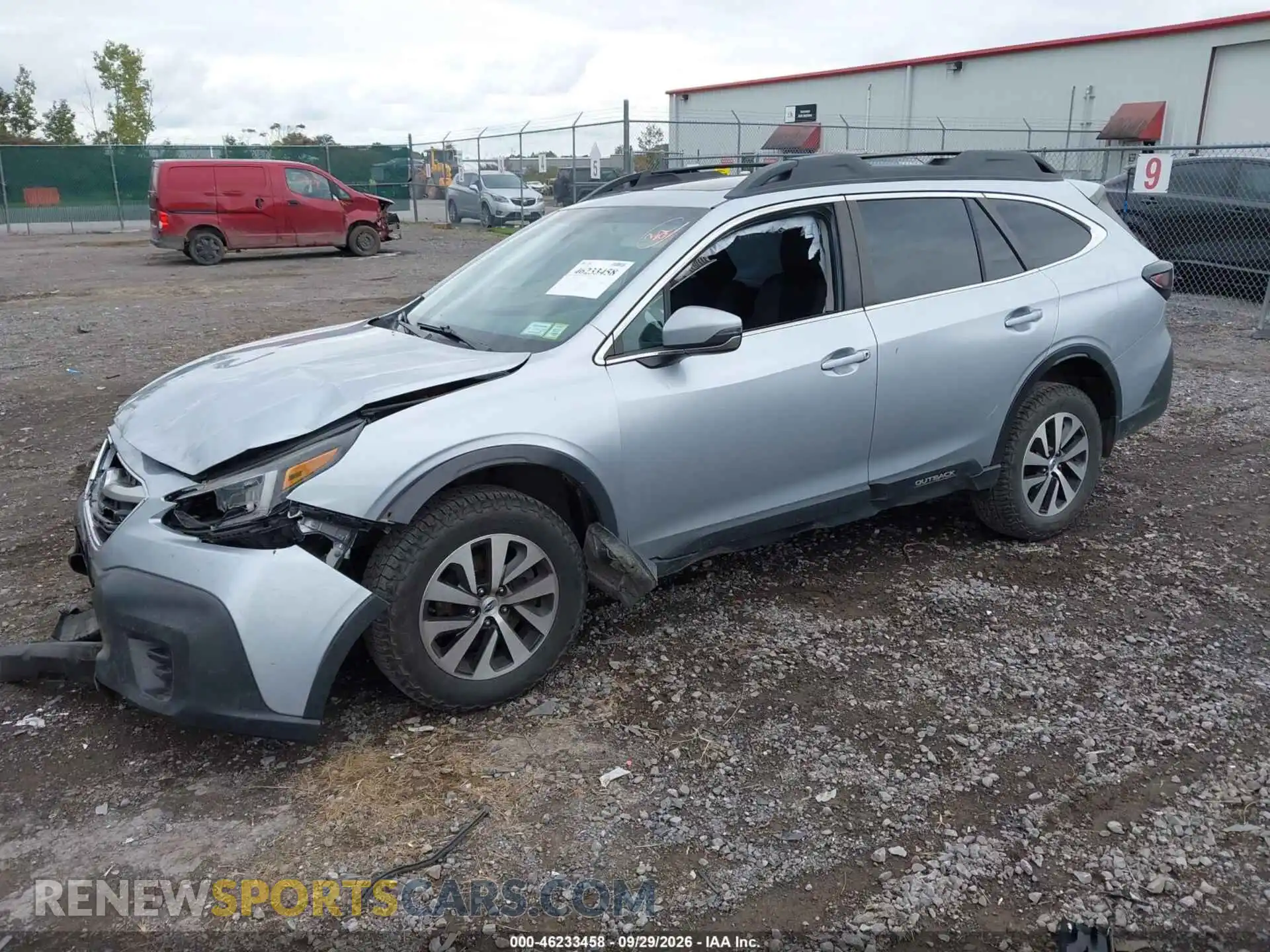 2 fotografías del automóvil dañado 4S4BTAFC3M3136677 SUBARU OUTBACK 2021