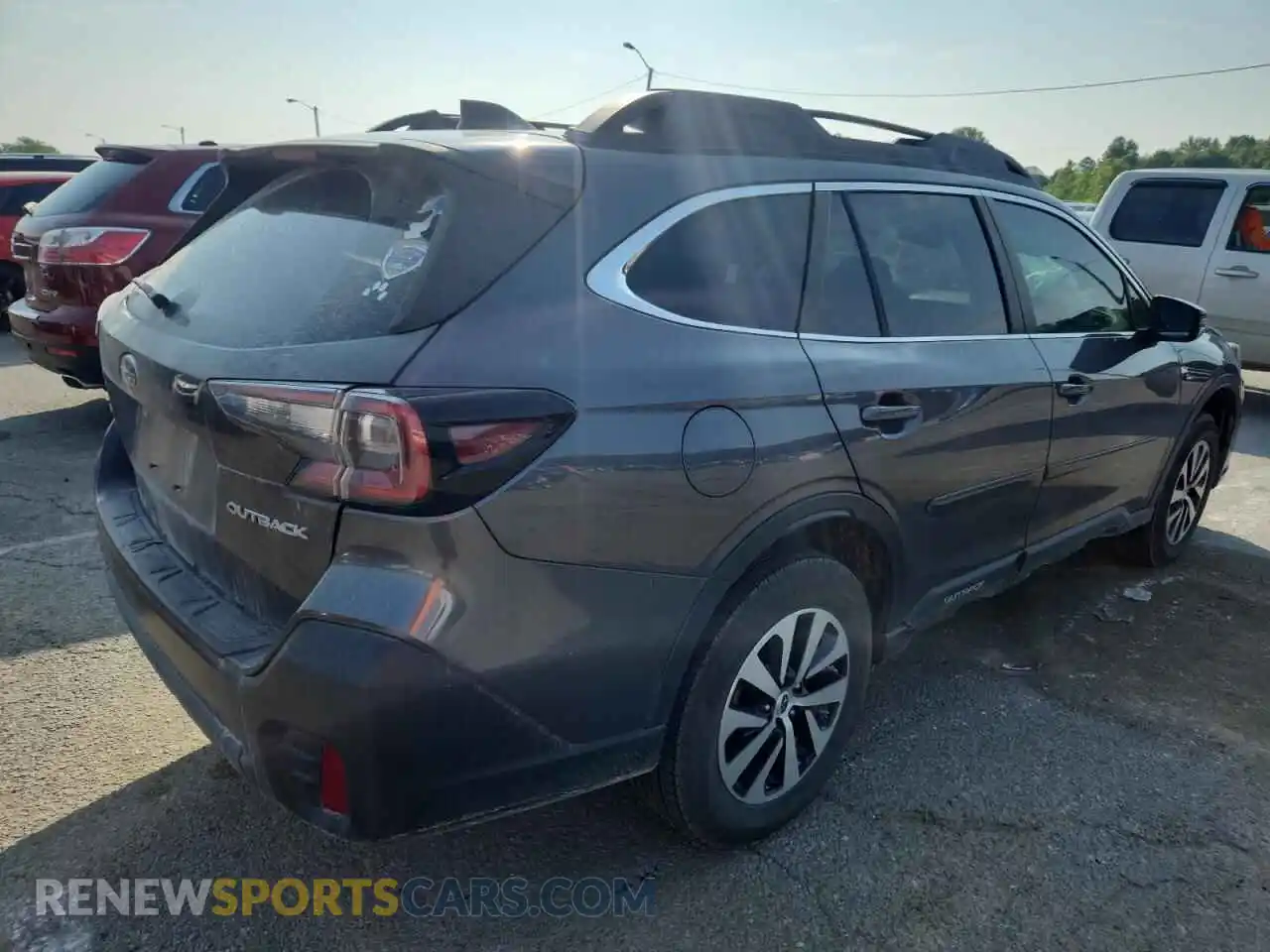3 Photograph of a damaged car 4S4BTAFC3M3152328 SUBARU OUTBACK 2021