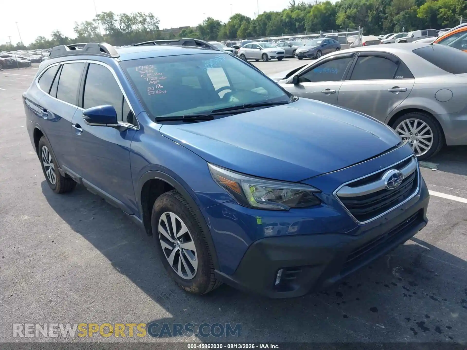 1 Photograph of a damaged car 4S4BTAFC3M3220420 SUBARU OUTBACK 2021