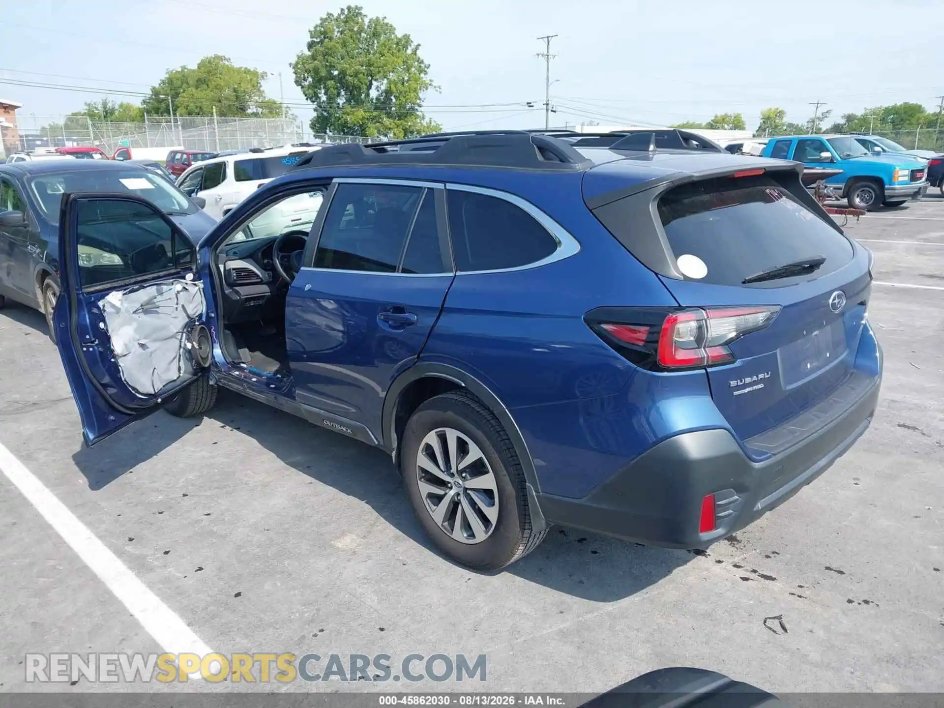 3 Photograph of a damaged car 4S4BTAFC3M3220420 SUBARU OUTBACK 2021