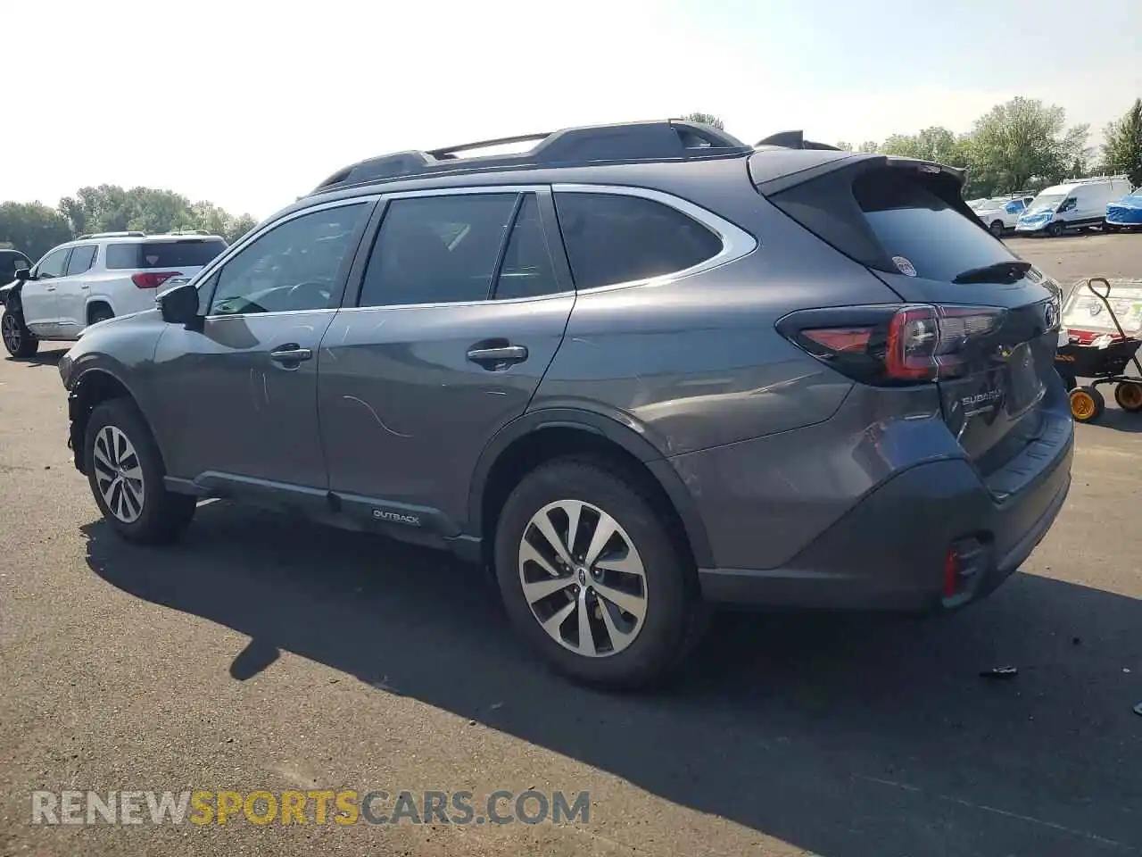 2 Photograph of a damaged car 4S4BTAFC4M3130967 SUBARU OUTBACK 2021
