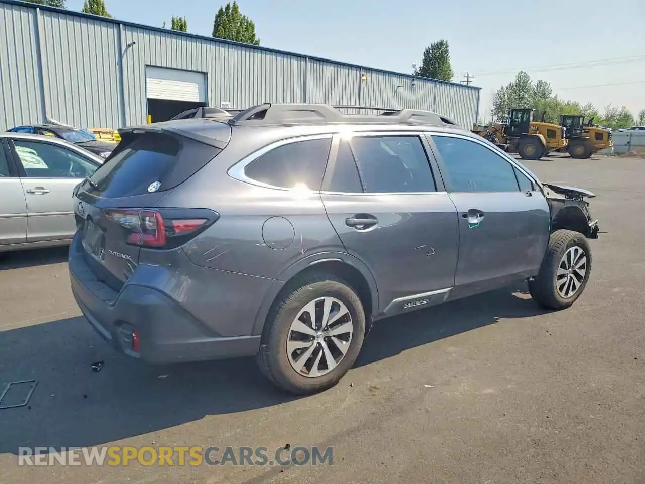 3 Photograph of a damaged car 4S4BTAFC4M3130967 SUBARU OUTBACK 2021