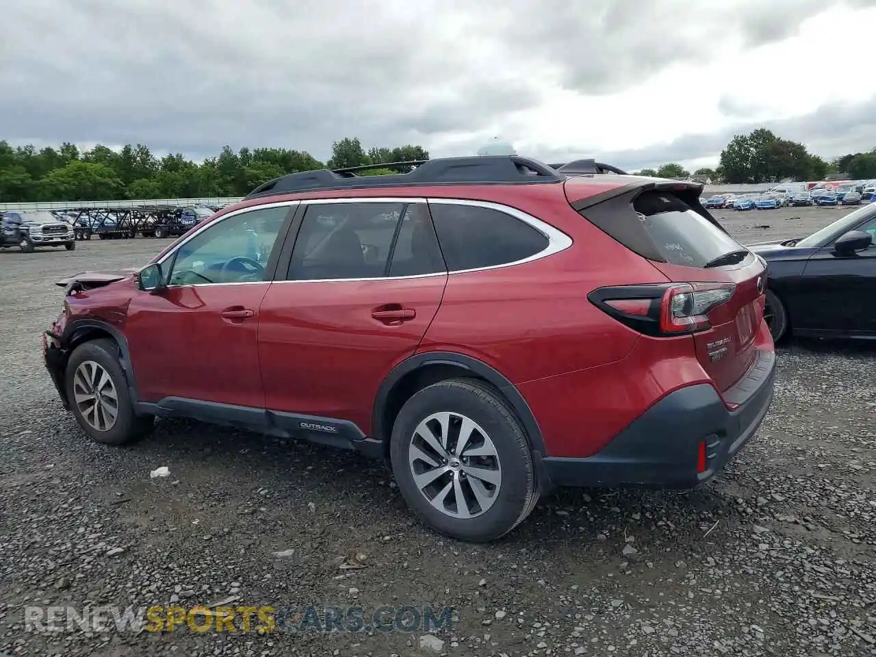 2 Photograph of a damaged car 4S4BTAFC4M3131505 SUBARU OUTBACK 2021