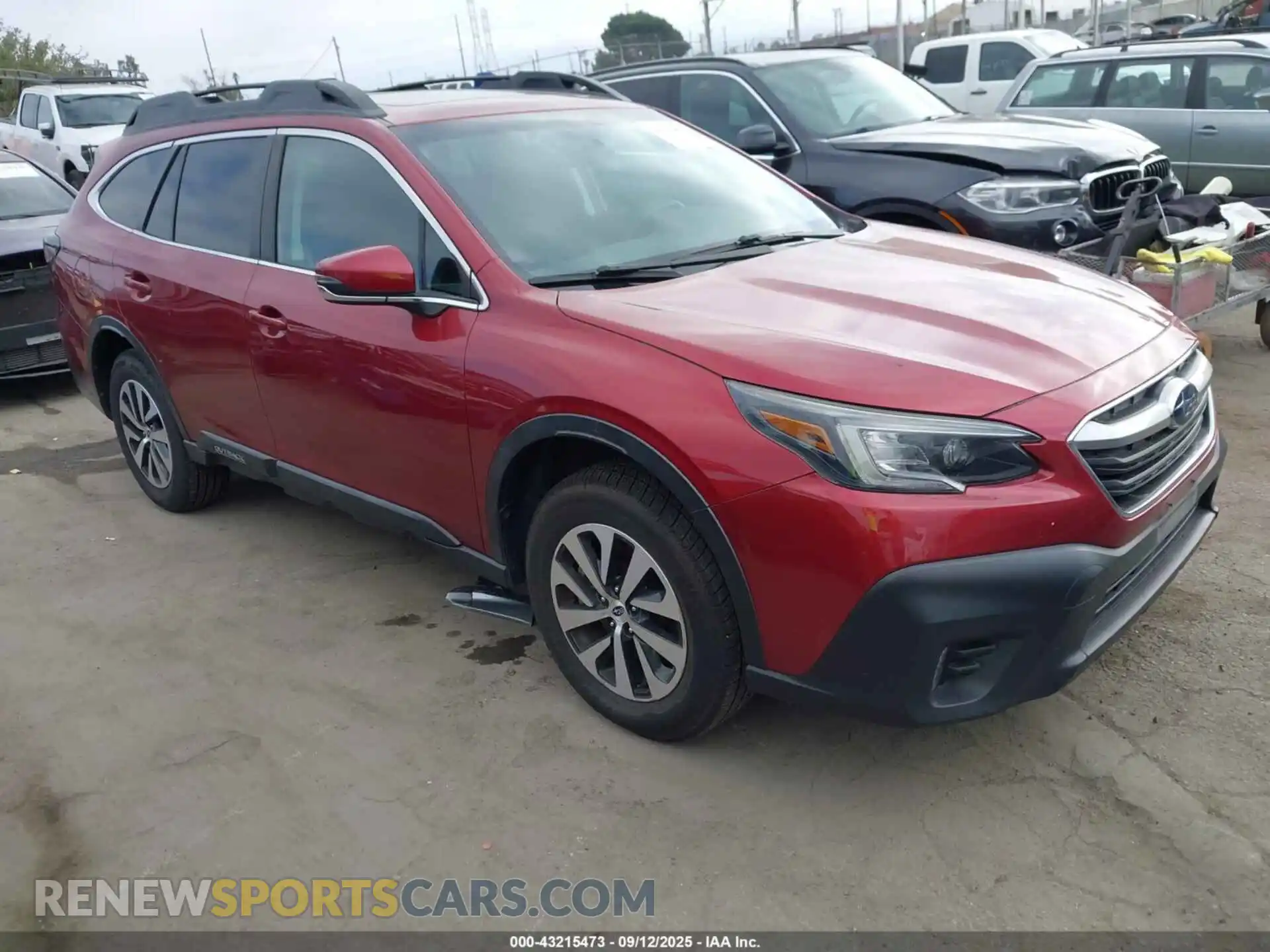 1 fotografías del automóvil dañado 4S4BTAFC4M3221107 SUBARU OUTBACK 2021