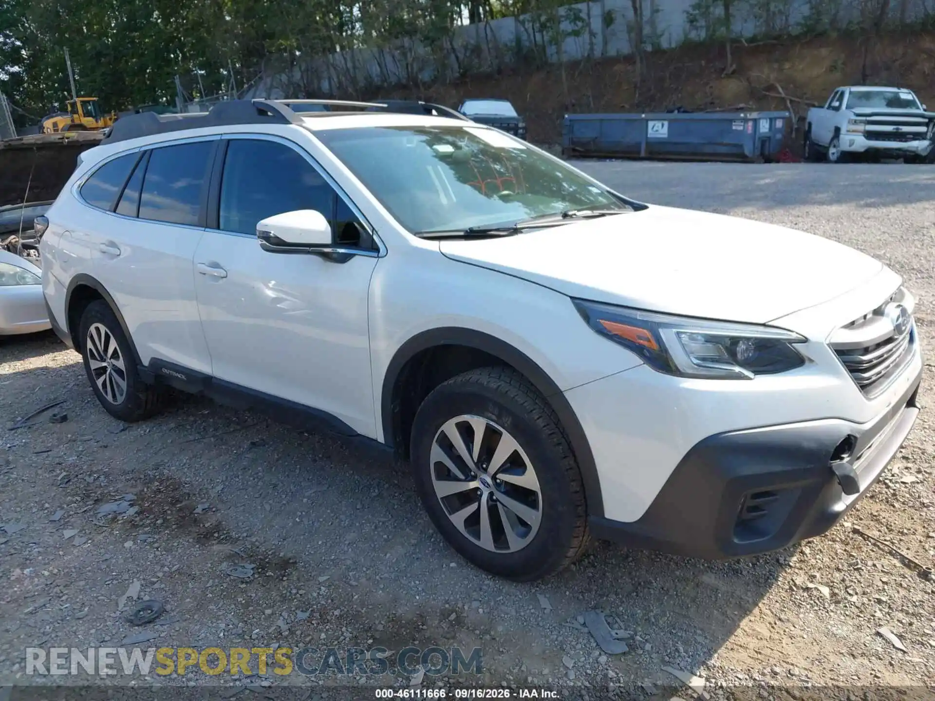 1 Photograph of a damaged car 4S4BTAFC7M3148119 SUBARU OUTBACK 2021