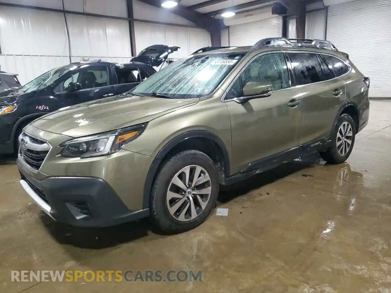 1 Photograph of a damaged car 4S4BTAFC7M3201997 SUBARU OUTBACK 2021