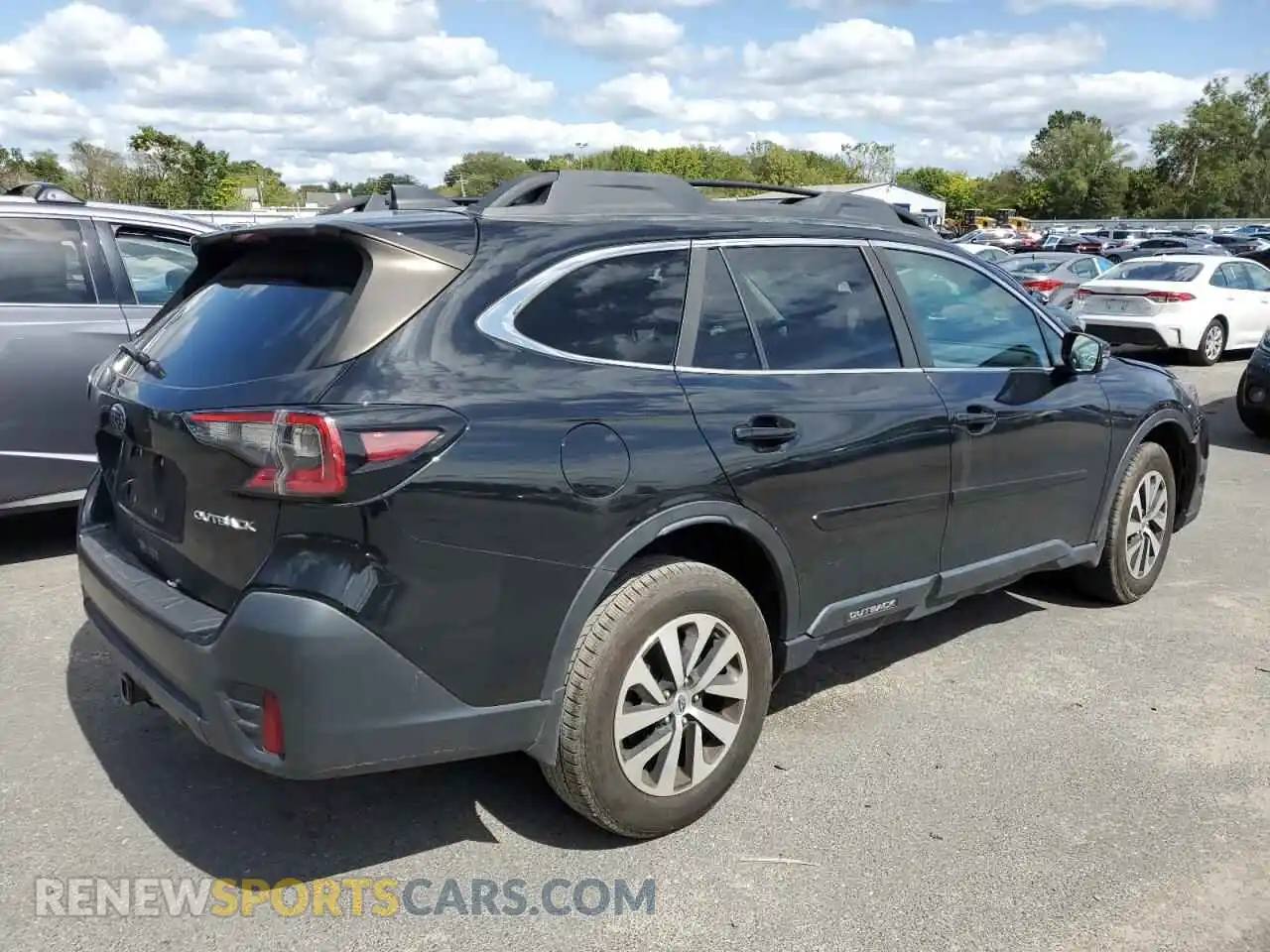 3 Photograph of a damaged car 4S4BTAFC8M3122970 SUBARU OUTBACK 2021