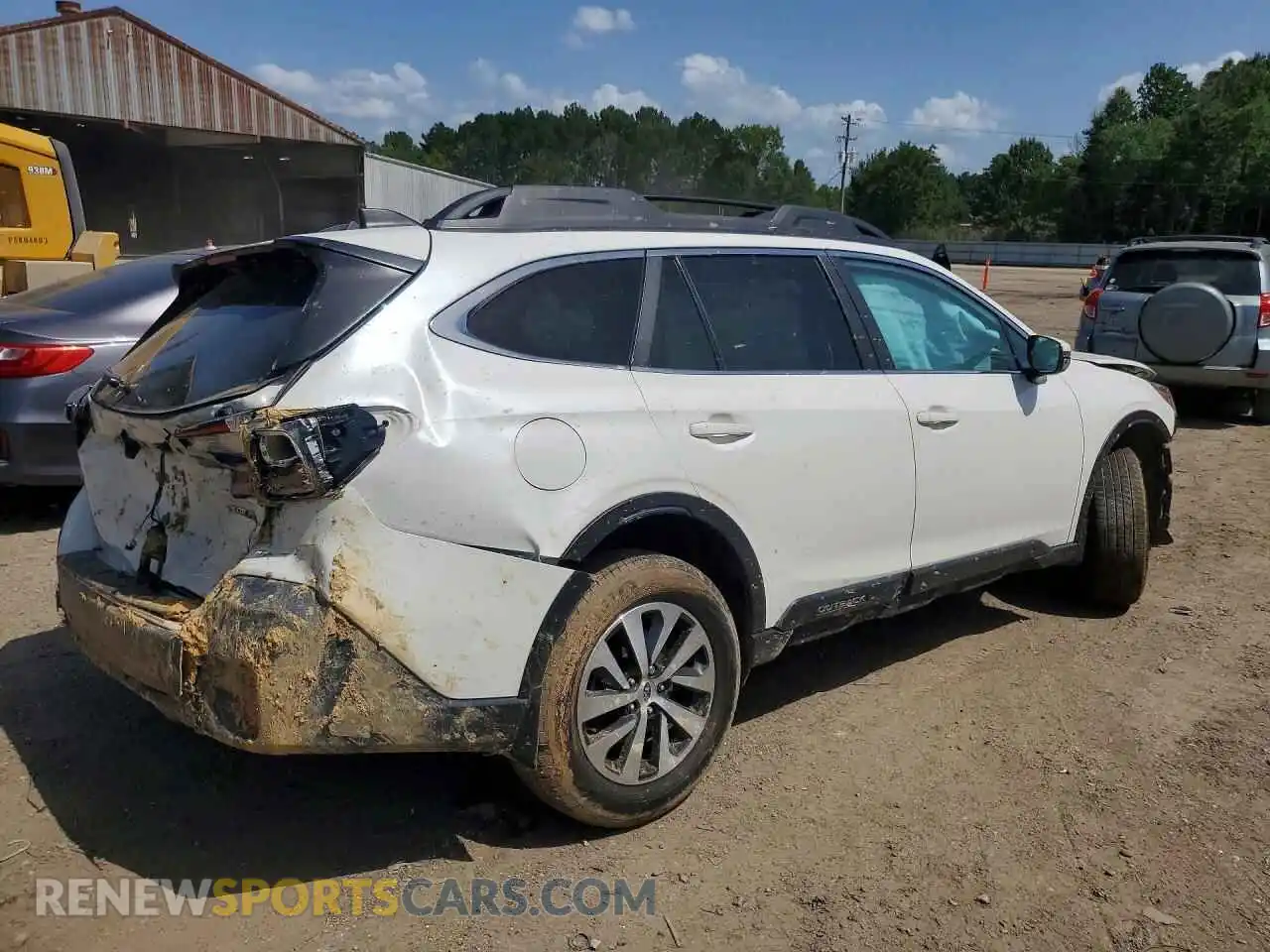 3 Photograph of a damaged car 4S4BTAFCXM3227462 SUBARU OUTBACK 2021