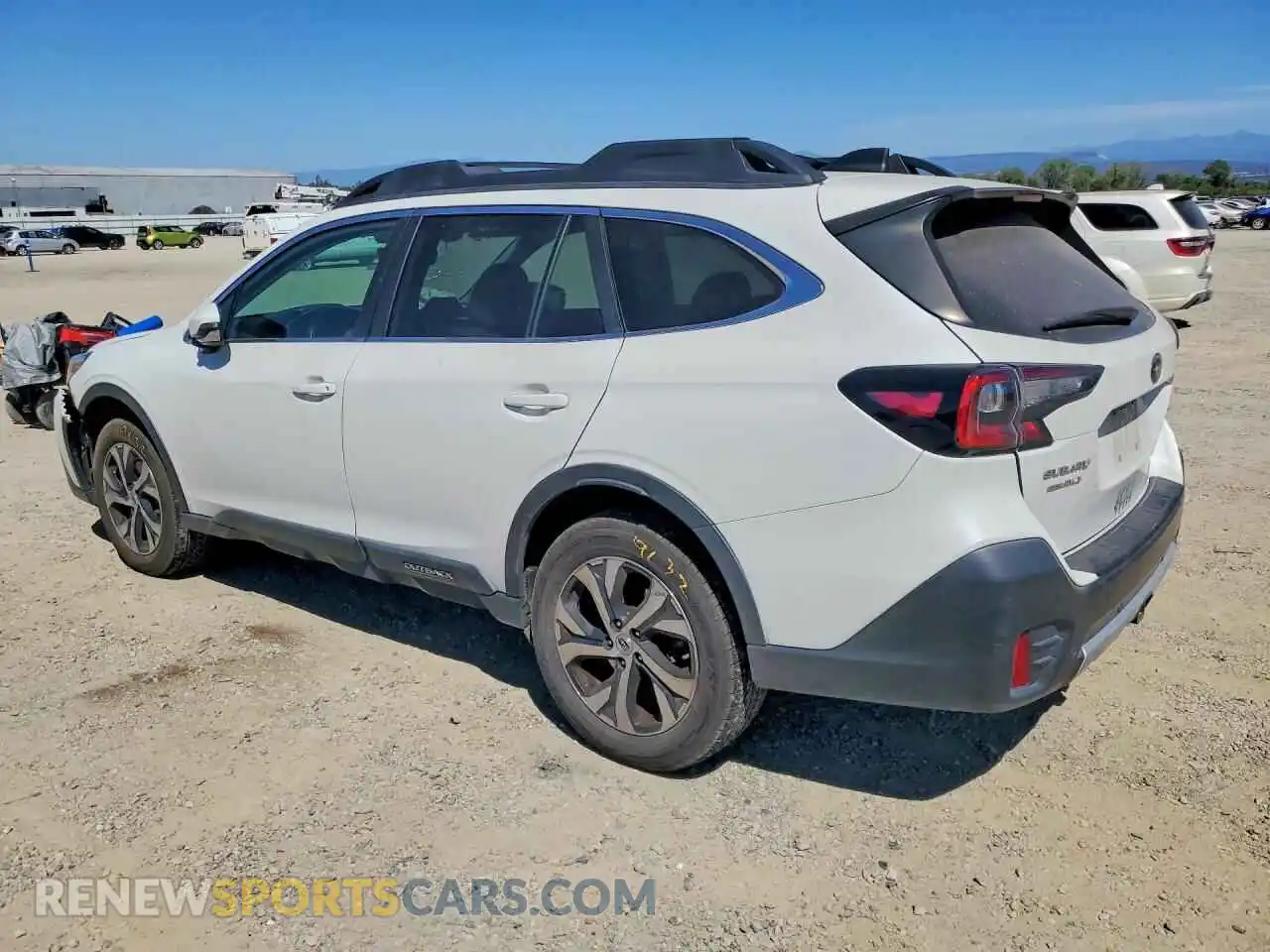 2 fotografías del automóvil dañado 4S4BTAMC2M3173951 SUBARU OUTBACK 2021