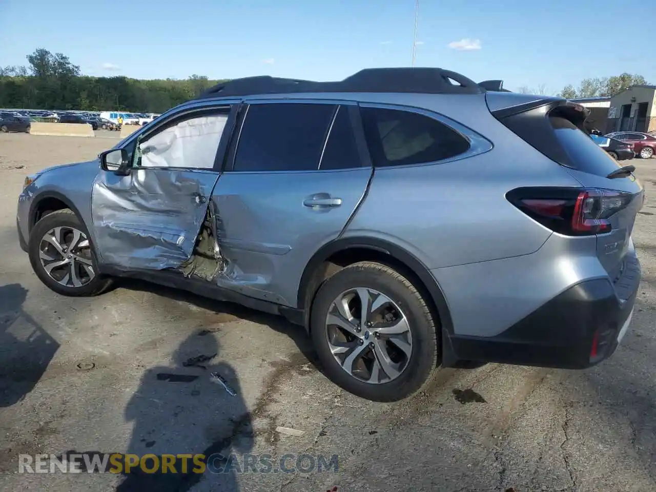2 Photograph of a damaged car 4S4BTAMC3M3100958 SUBARU OUTBACK 2021