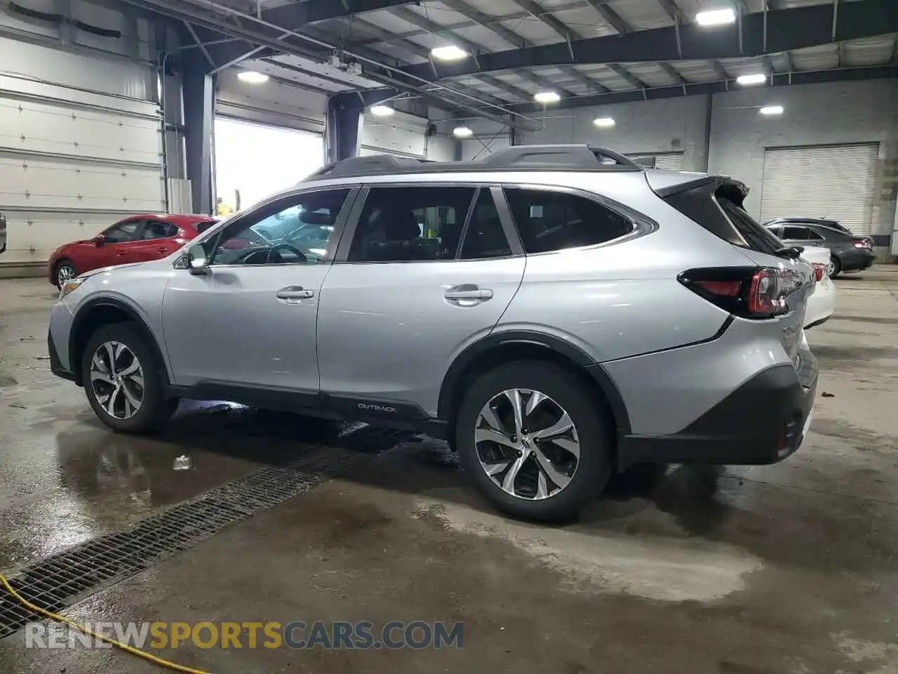 2 fotografías del automóvil dañado 4S4BTAMC3M3113015 SUBARU OUTBACK 2021