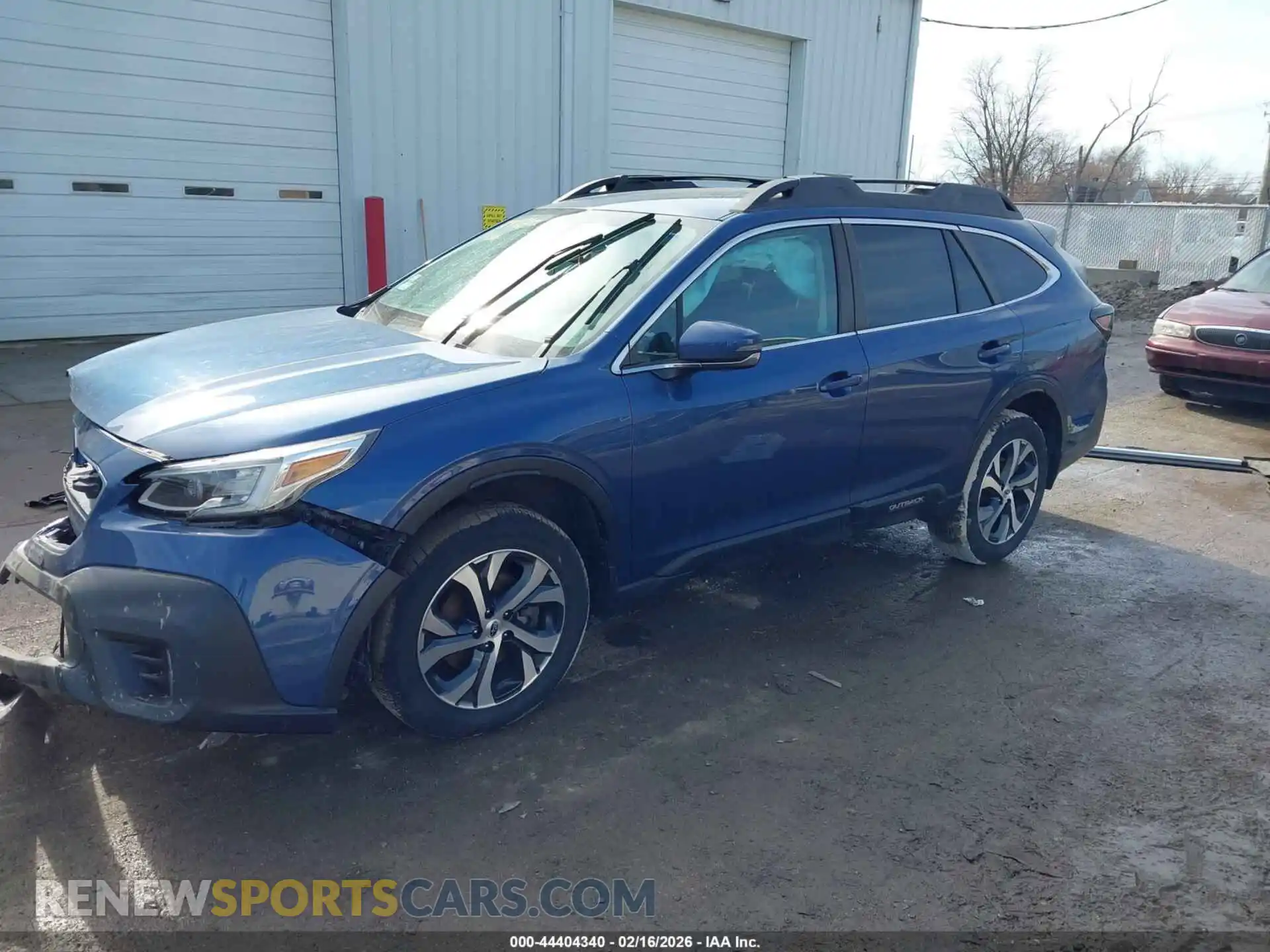 2 Photograph of a damaged car 4S4BTAMC3M3134785 SUBARU OUTBACK 2021