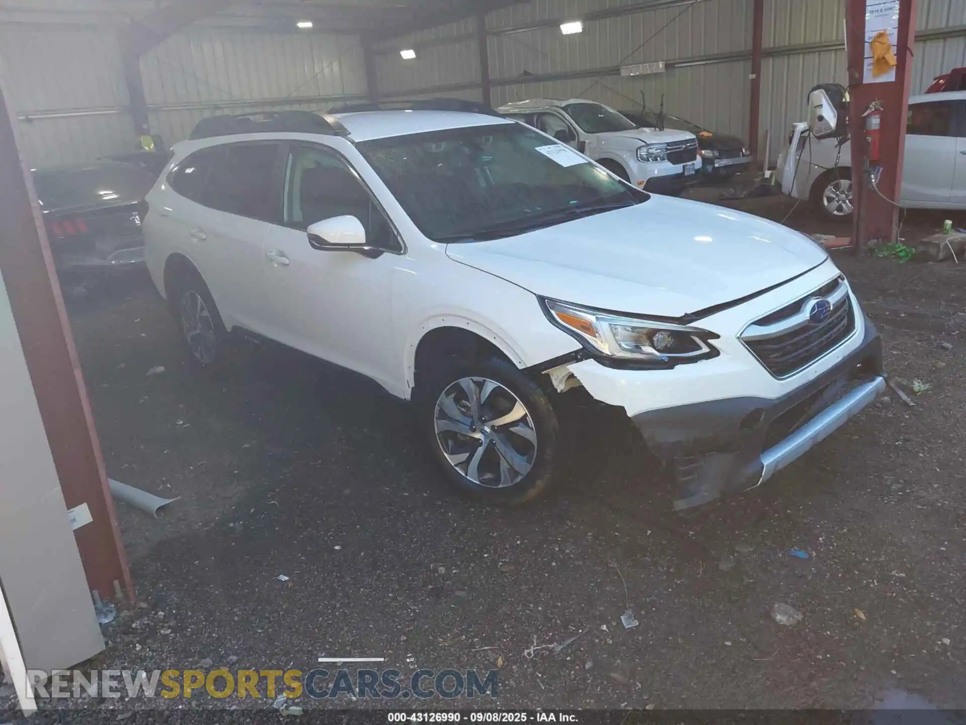 1 Photograph of a damaged car 4S4BTAMC4M3150607 SUBARU OUTBACK 2021