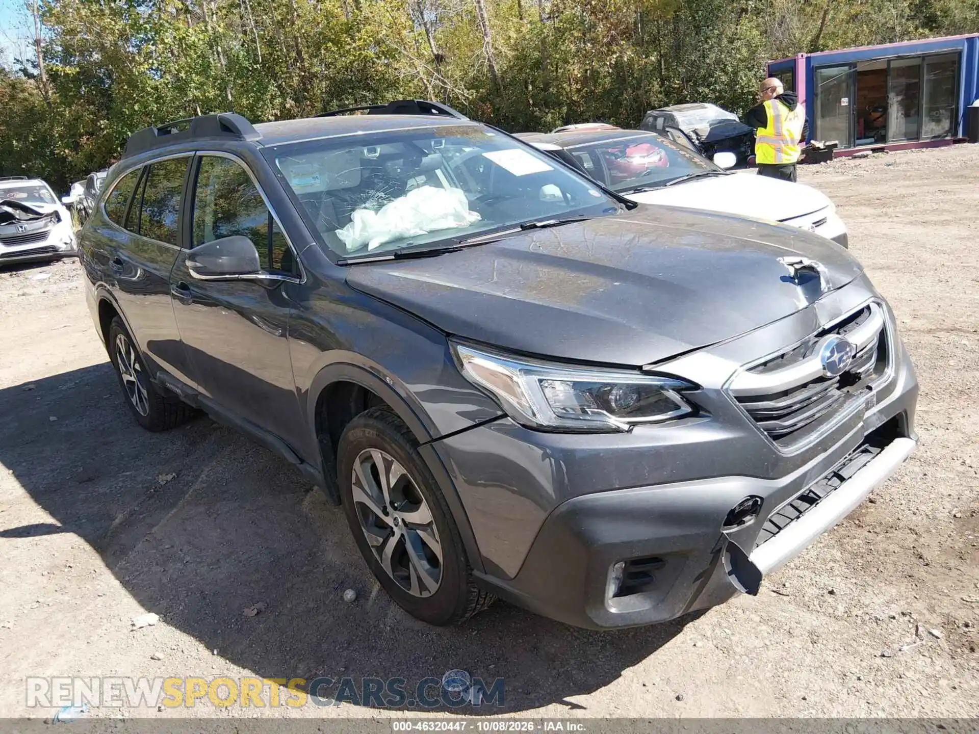 1 fotografías del automóvil dañado 4S4BTAMC7M3175727 SUBARU OUTBACK 2021
