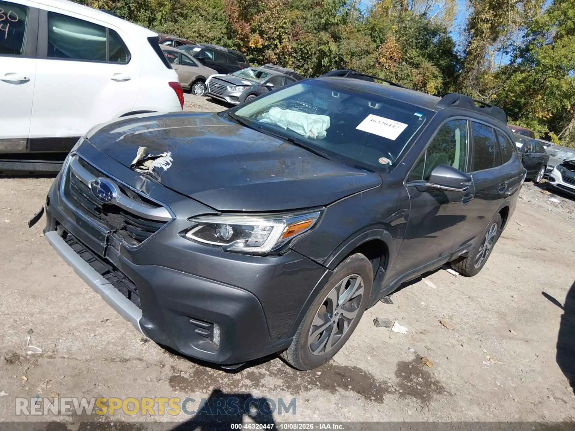 2 fotografías del automóvil dañado 4S4BTAMC7M3175727 SUBARU OUTBACK 2021