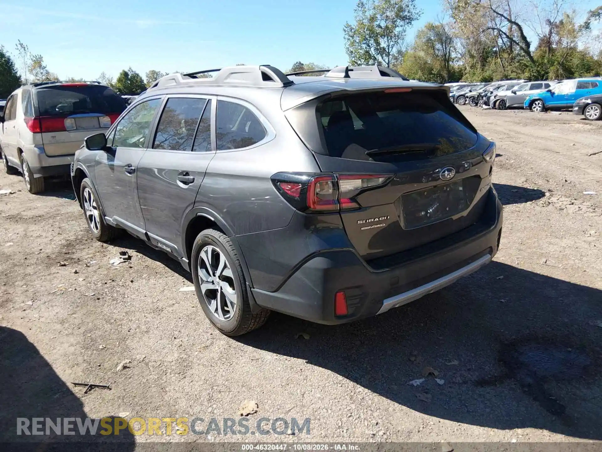 3 fotografías del automóvil dañado 4S4BTAMC7M3175727 SUBARU OUTBACK 2021
