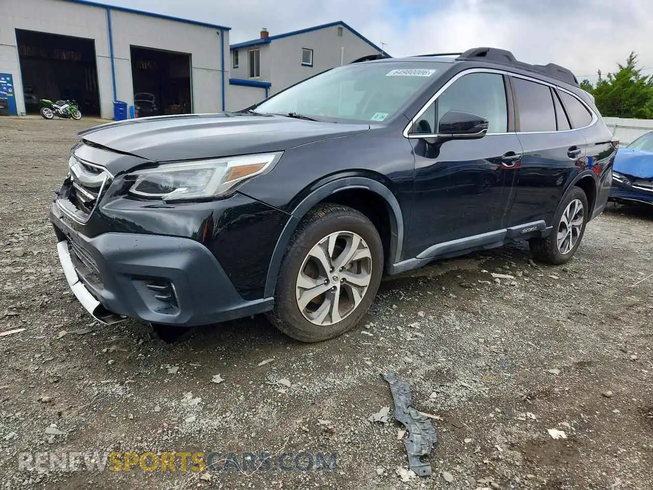 1 Фотография поврежденного автомобиля 4S4BTAMC8M3195873 SUBARU OUTBACK 2021