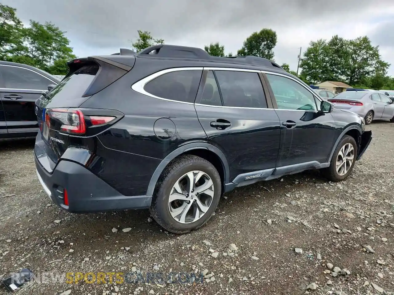 3 Фотография поврежденного автомобиля 4S4BTAMC8M3195873 SUBARU OUTBACK 2021
